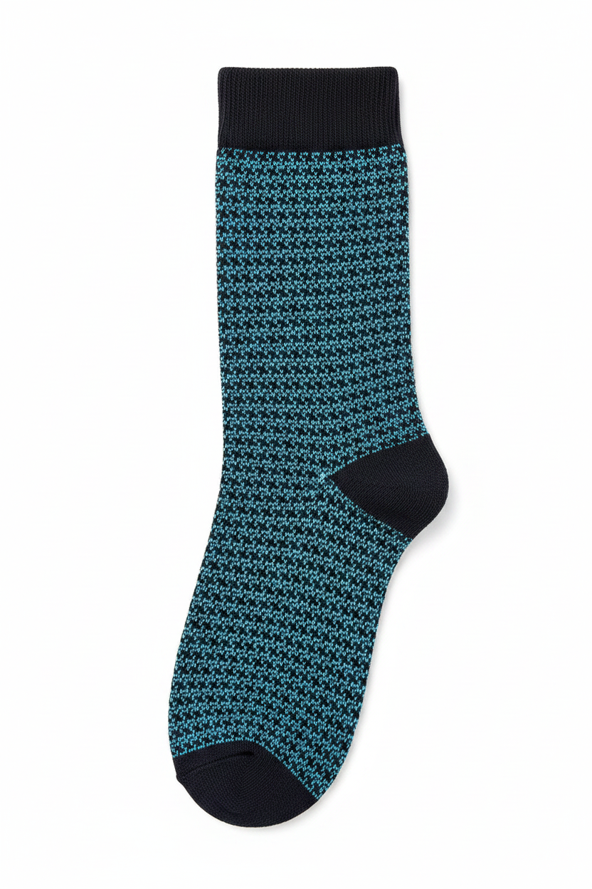 Men's Dress Socks – Combed Cotton, Seamless Toe All-Day Comfort