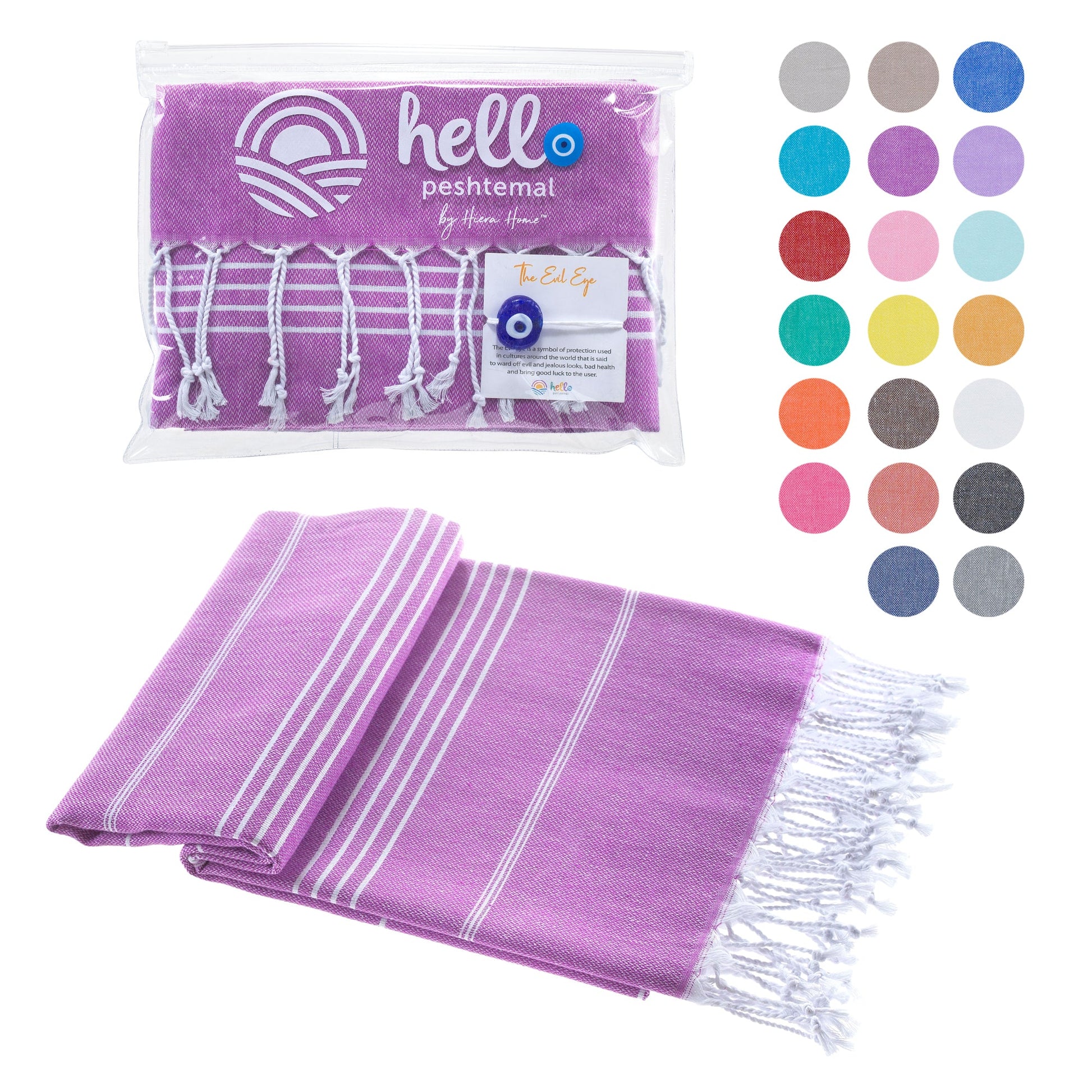 Turkish Cotton Beach Towel, Prewashed, Soft, Absorbent, Quick Dry, Oversized Bath Towels for Bathroom, Pool, Travel, Picnics, Size 39" x 71" - Wear Sierra