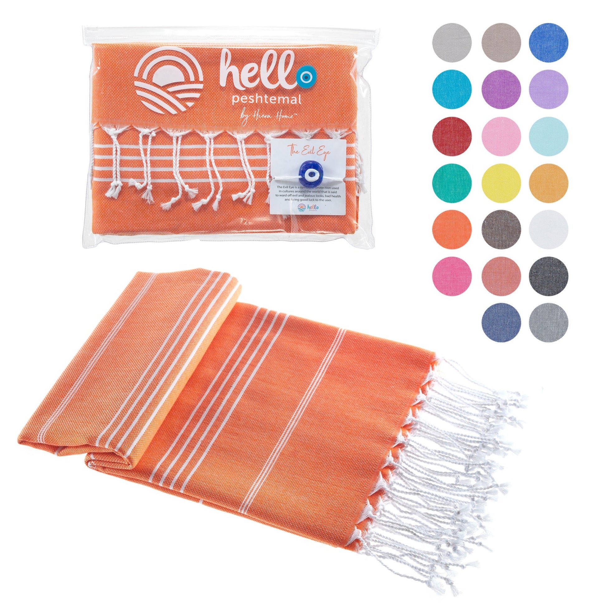 Turkish Cotton Beach Towel, Prewashed, Soft, Absorbent, Quick Dry, Oversized Bath Towels for Bathroom, Pool, Travel, Picnics, Size 39" x 71" - Wear Sierra