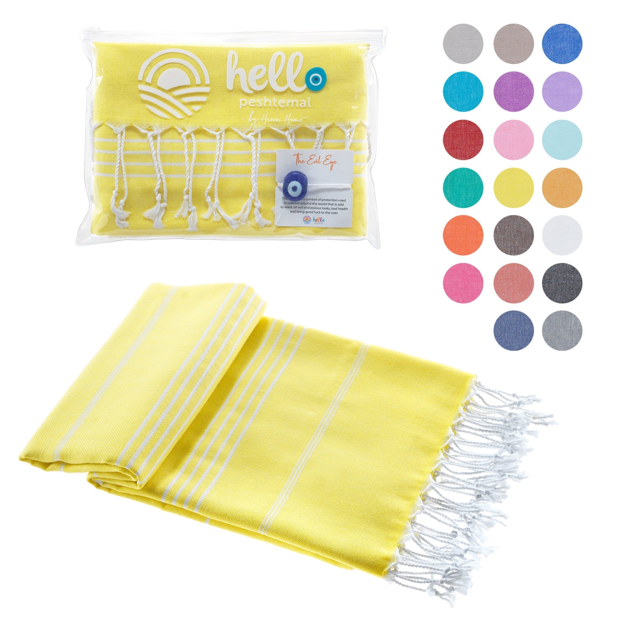 Turkish Cotton Beach Towel, Prewashed, Soft, Absorbent, Quick Dry, Oversized Bath Towels for Bathroom, Pool, Travel, Picnics, Size 39" x 71" - Wear Sierra
