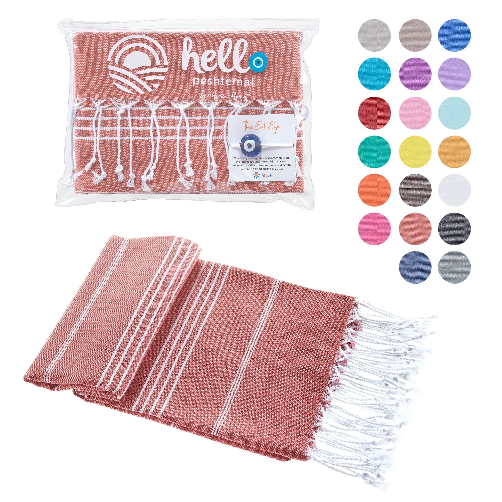 Turkish Cotton Beach Towel, Prewashed, Soft, Absorbent, Quick Dry, Oversized Bath Towels for Bathroom, Pool, Travel, Picnics, Size 39" x 71" - Wear Sierra
