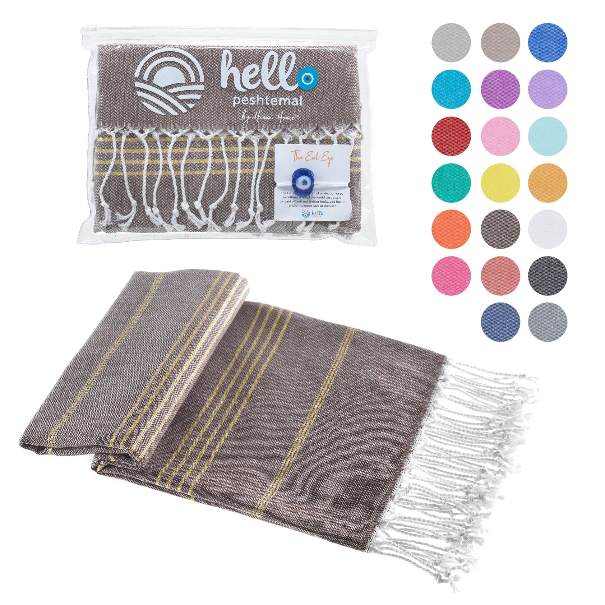 Turkish Cotton Beach Towel, Prewashed, Soft, Absorbent, Quick Dry, Oversized Bath Towels for Bathroom, Pool, Travel, Picnics, Size 39" x 71" - Wear Sierra