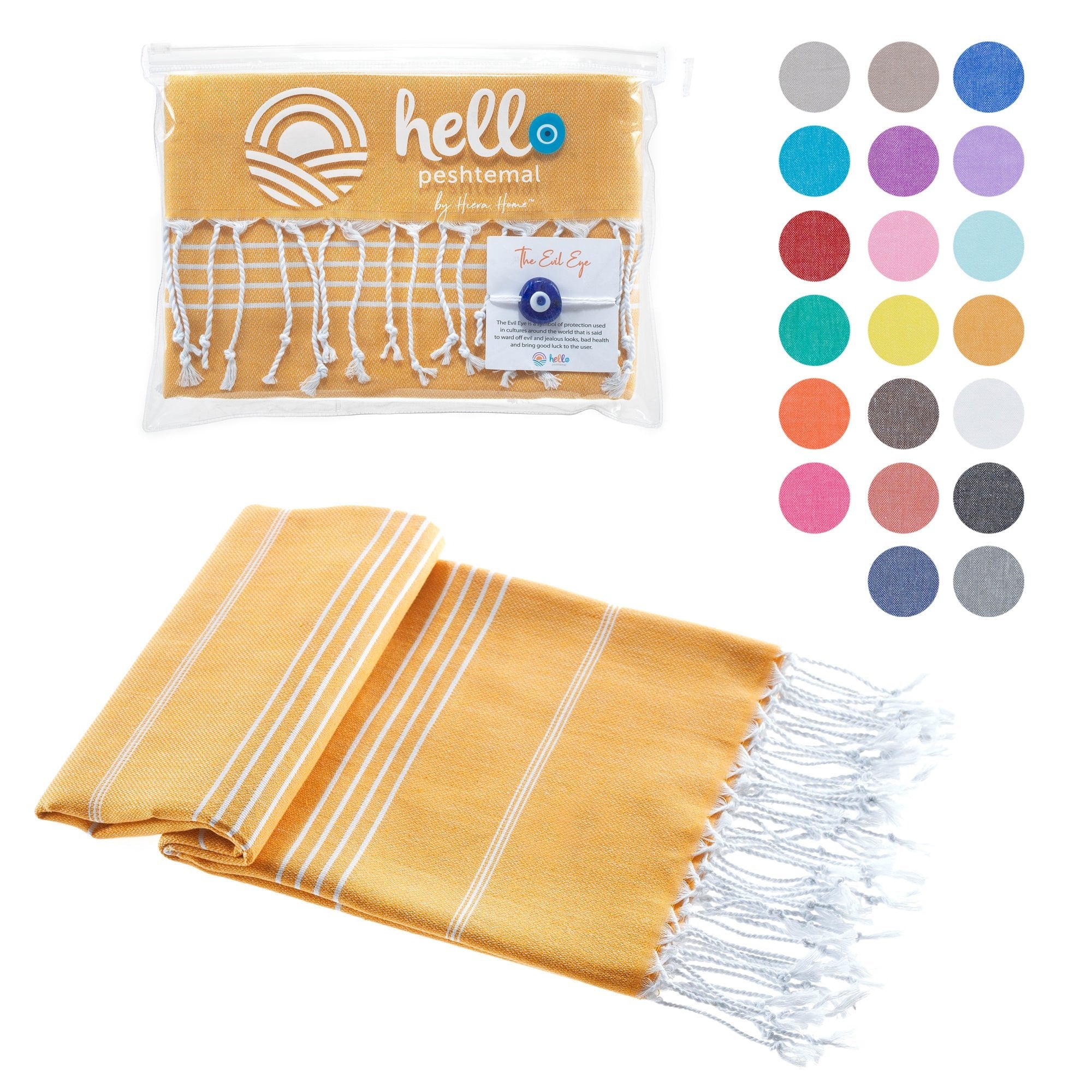 Turkish Cotton Beach Towel, Prewashed, Soft, Absorbent, Quick Dry, Oversized Bath Towels for Bathroom, Pool, Travel, Picnics, Size 39" x 71" - Wear Sierra