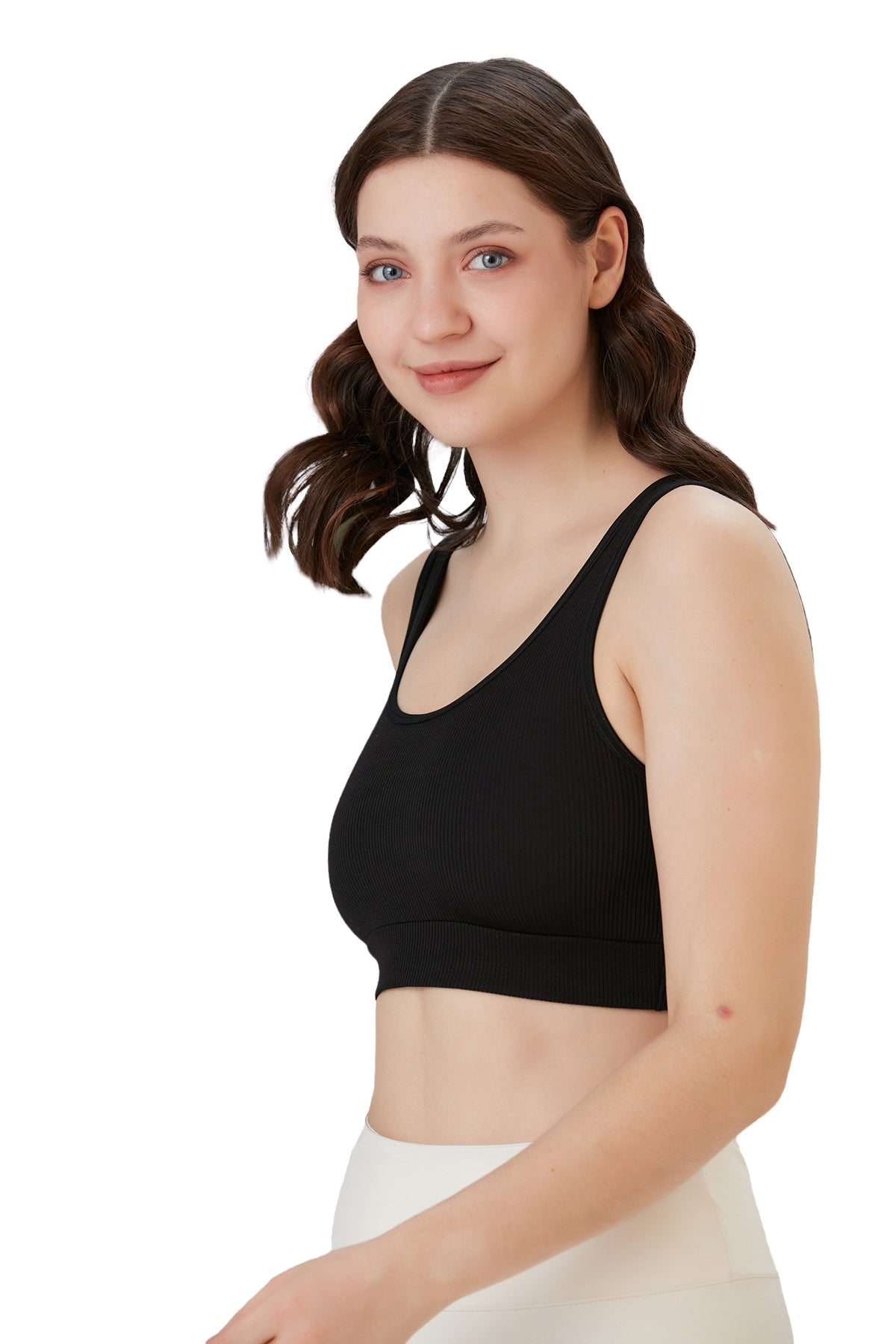 Unlined Juniors' and Women's Bra Top, Comfortable Activewear for Yoga, Walking, Lounging - Wear Sierra