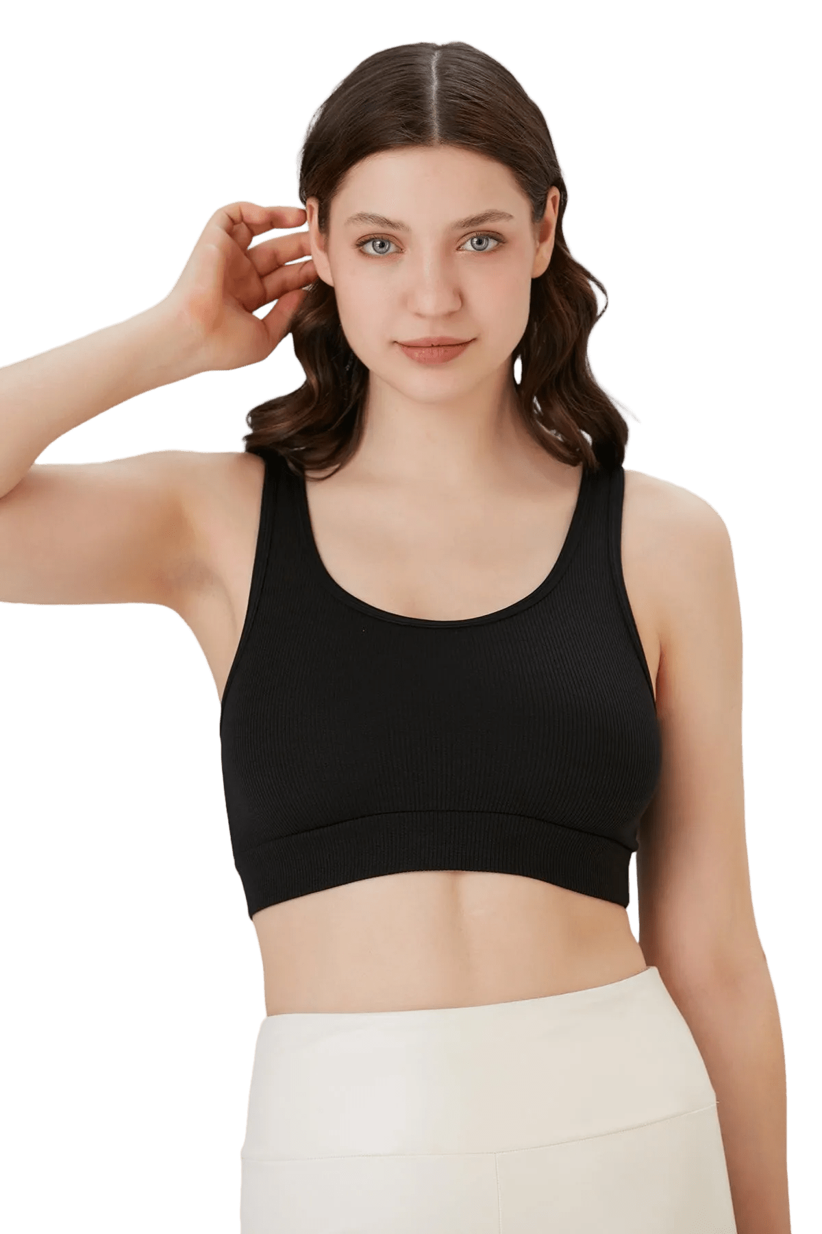 Unlined Juniors' and Women's Bra Top, Comfortable Activewear for Yoga, Walking, Lounging - Wear Sierra