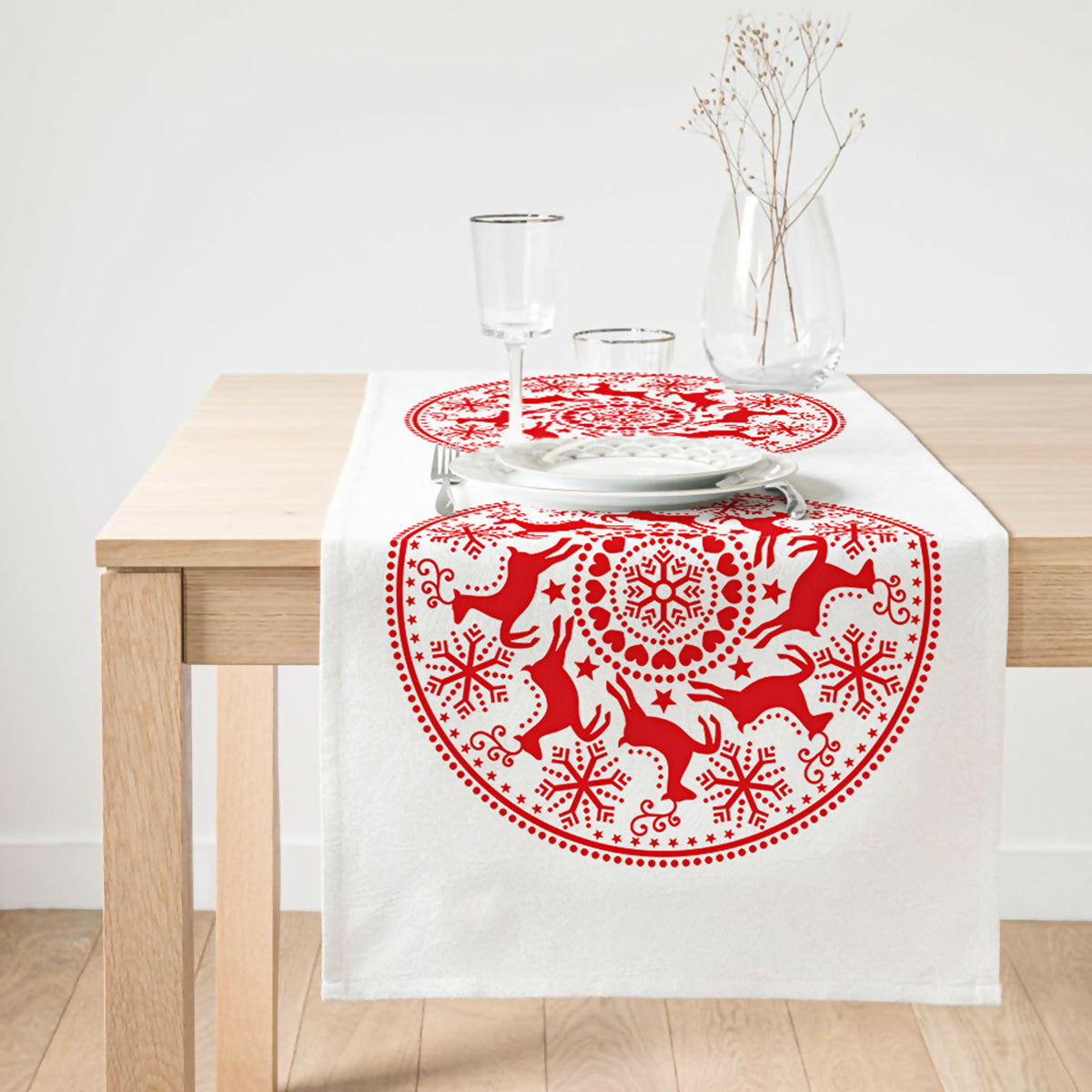 Christmas and Holiday Table Runners - Colorful and Festive, Great for Holiday Decorating