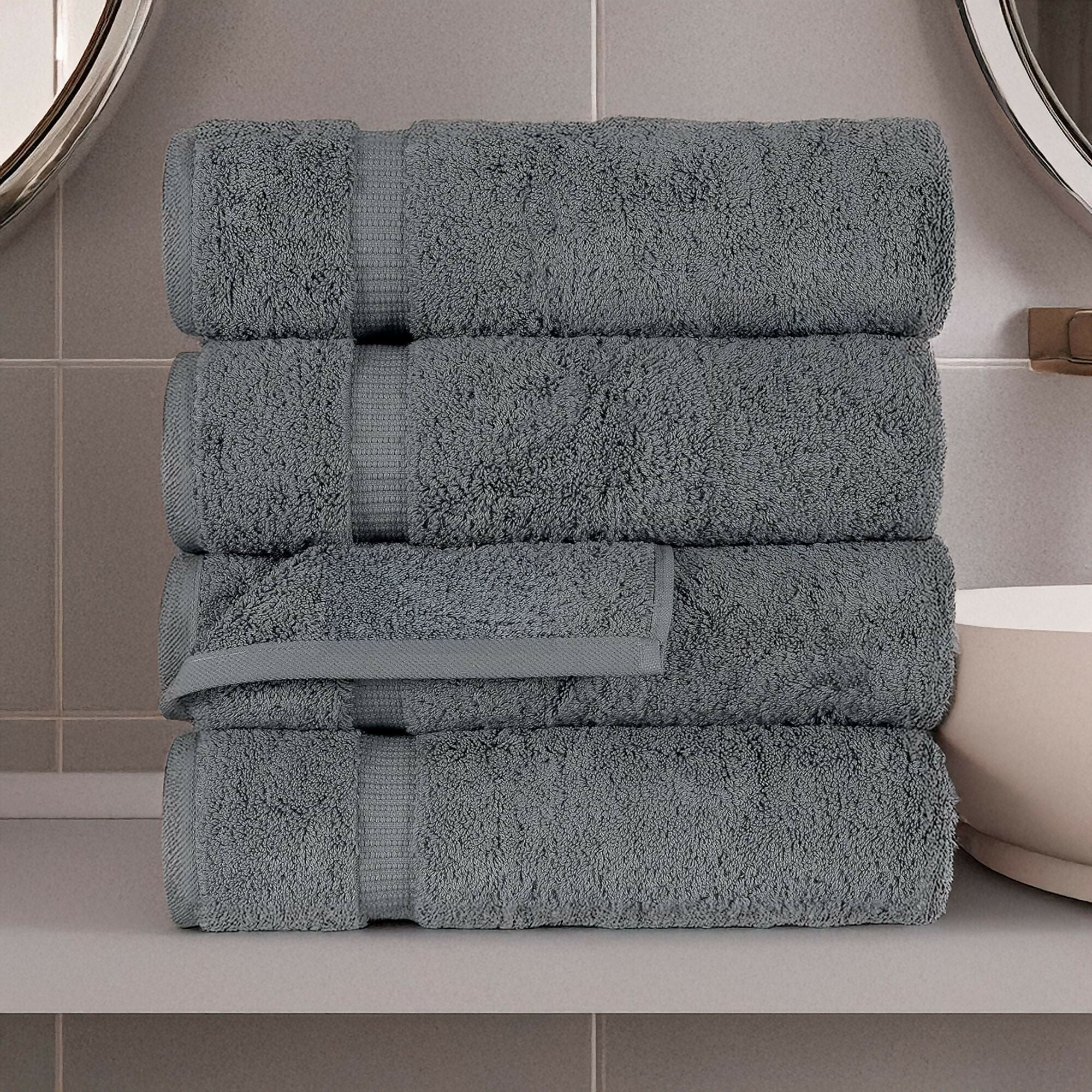 Wear Sierra Hamptons Luxury Turkish Bath Towel, 100% Turkish Cotton, Quick Drying, High Absorbency, Ultra Soft Towels For Home and Spa - Wear Sierra