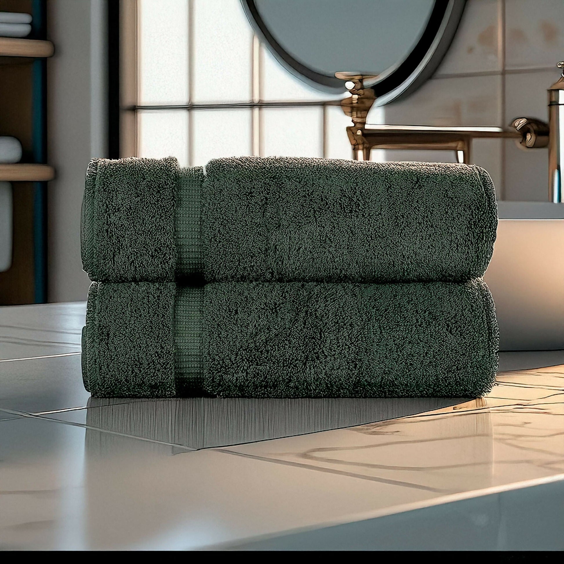 Wear Sierra Hamptons Luxury Turkish Bath Towel, 100% Turkish Cotton, Quick Drying, High Absorbency, Ultra Soft Towels For Home and Spa - Wear Sierra