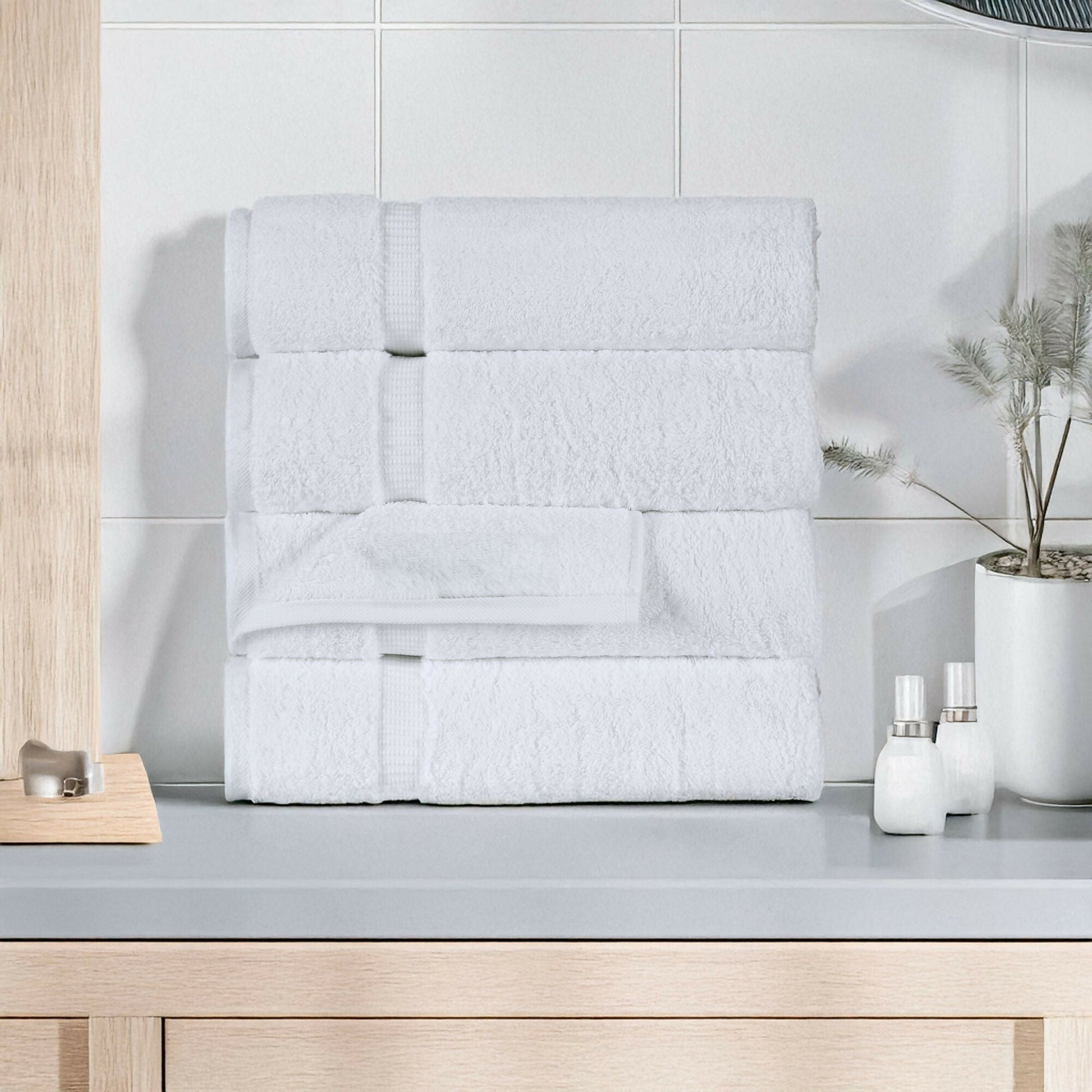 Wear Sierra Hamptons Luxury Turkish Bath Towel, 100% Turkish Cotton, Quick Drying, High Absorbency, Ultra Soft Towels For Home and Spa - Wear Sierra