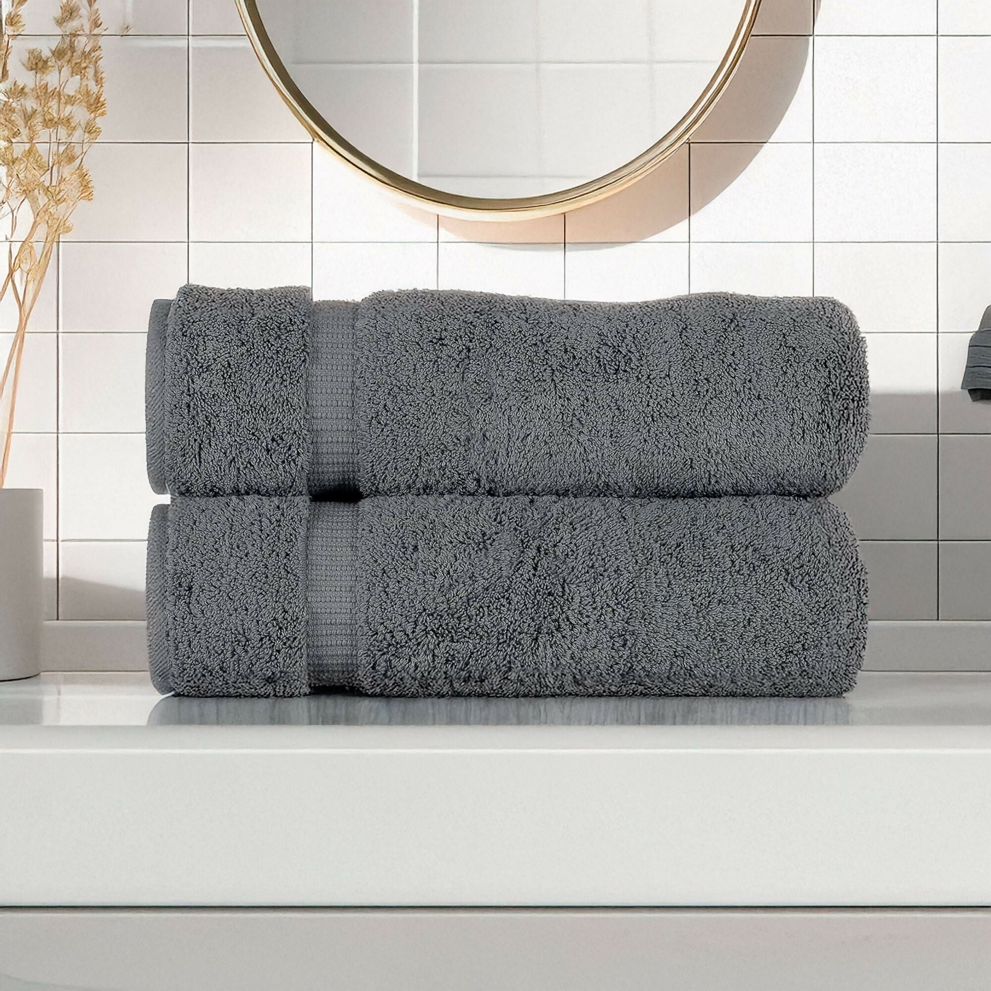 Wear Sierra Hamptons Luxury Turkish Bath Towel, 100% Turkish Cotton, Quick Drying, High Absorbency, Ultra Soft Towels For Home and Spa - Wear Sierra