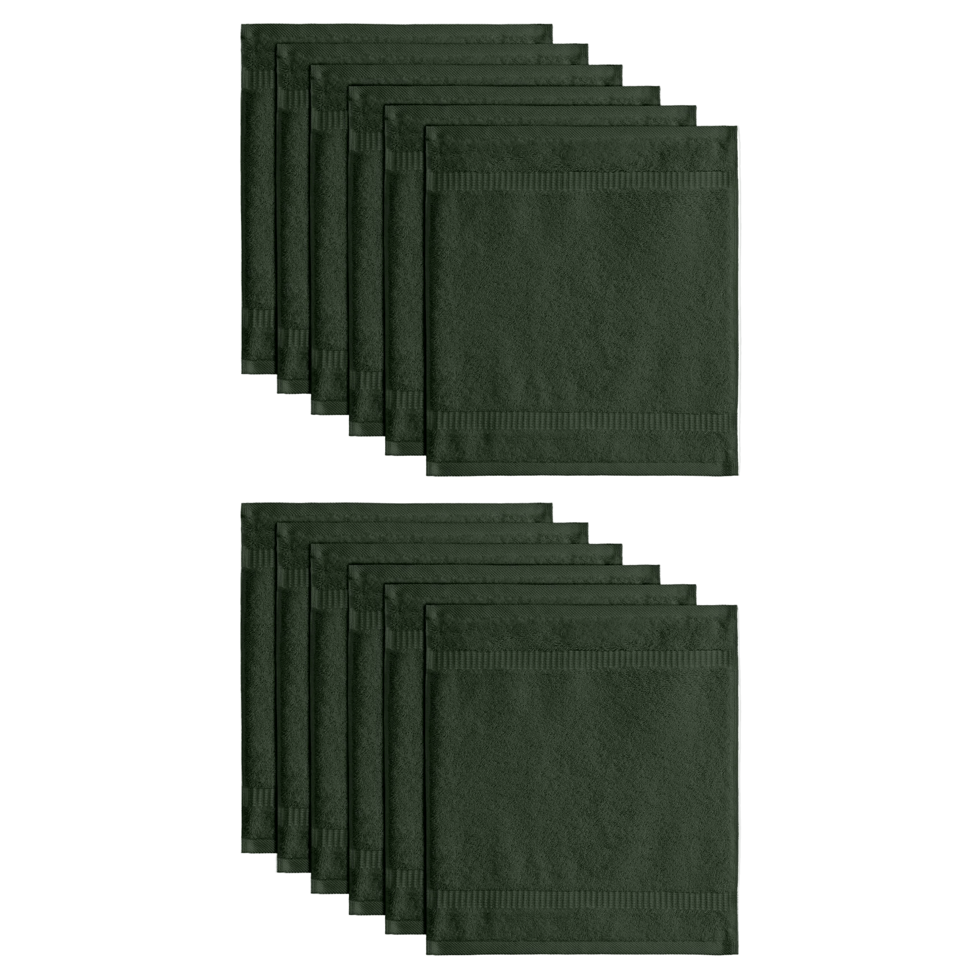 Wear Sierra Hamptons Luxury Turkish Washcloth Set, 100% Turkish Cotton, Quick Drying, High Absorbency, Ultra Soft Towels For Home and Spa - Wear Sierra