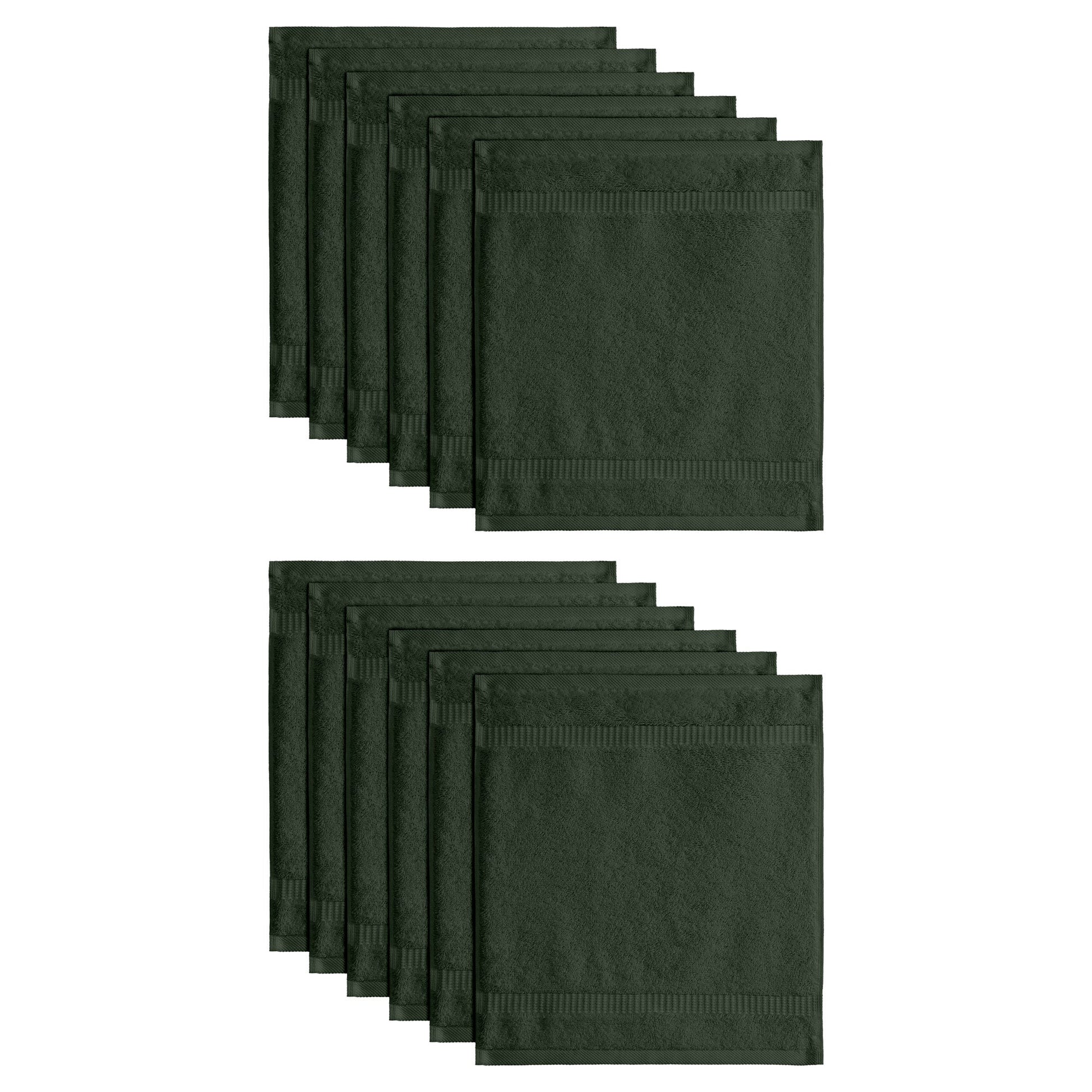 Wear Sierra Hamptons Luxury Turkish Washcloth Set, 100% Turkish Cotton, Quick Drying, High Absorbency, Ultra Soft Towels For Home and Spa - Wear Sierra