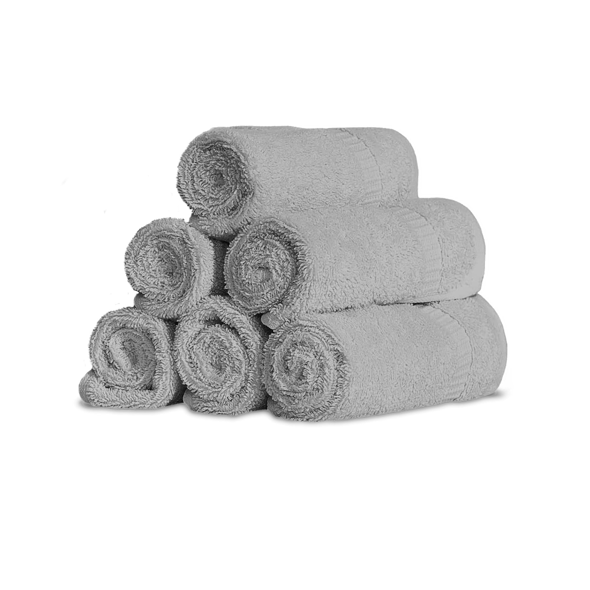 Wear Sierra Hamptons Luxury Turkish Washcloth Set, 100% Turkish Cotton, Quick Drying, High Absorbency, Ultra Soft Towels For Home and Spa - Wear Sierra