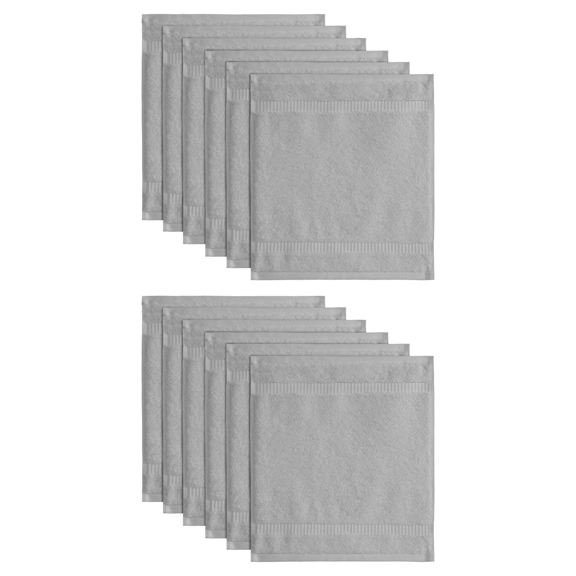 Wear Sierra Hamptons Luxury Turkish Washcloth Set, 100% Turkish Cotton, Quick Drying, High Absorbency, Ultra Soft Towels For Home and Spa - Wear Sierra