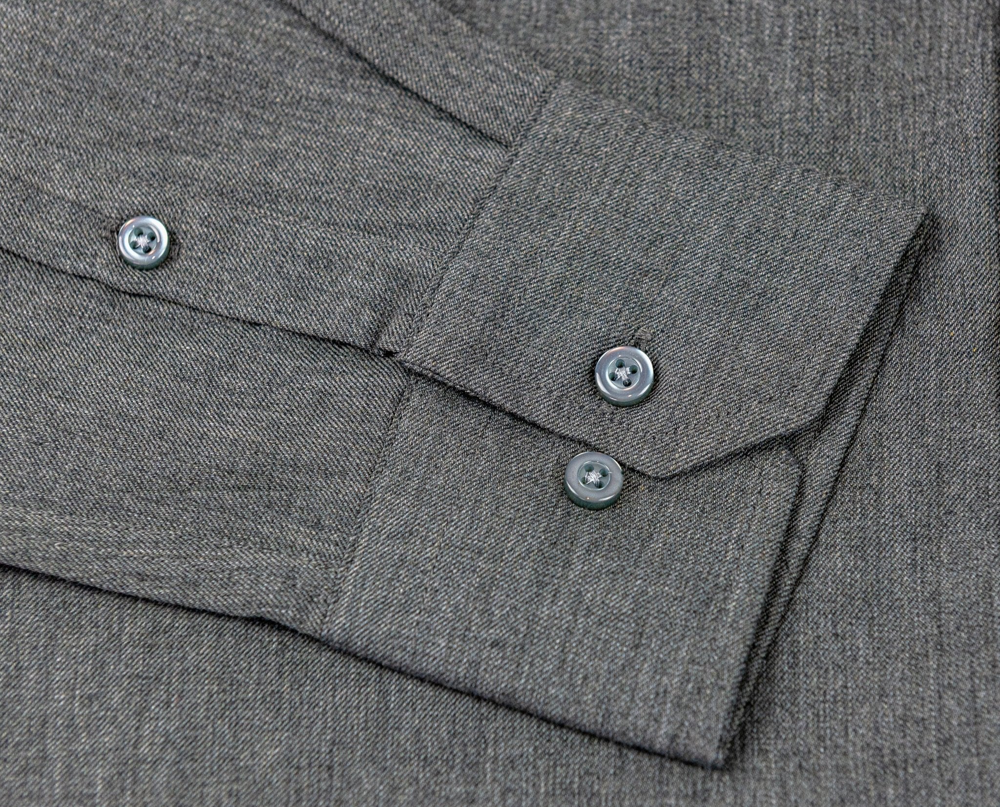 Wear Sierra Men's Turkish Cotton Long Sleeve Button Down Shirt, Classic Gray - Wear Sierra