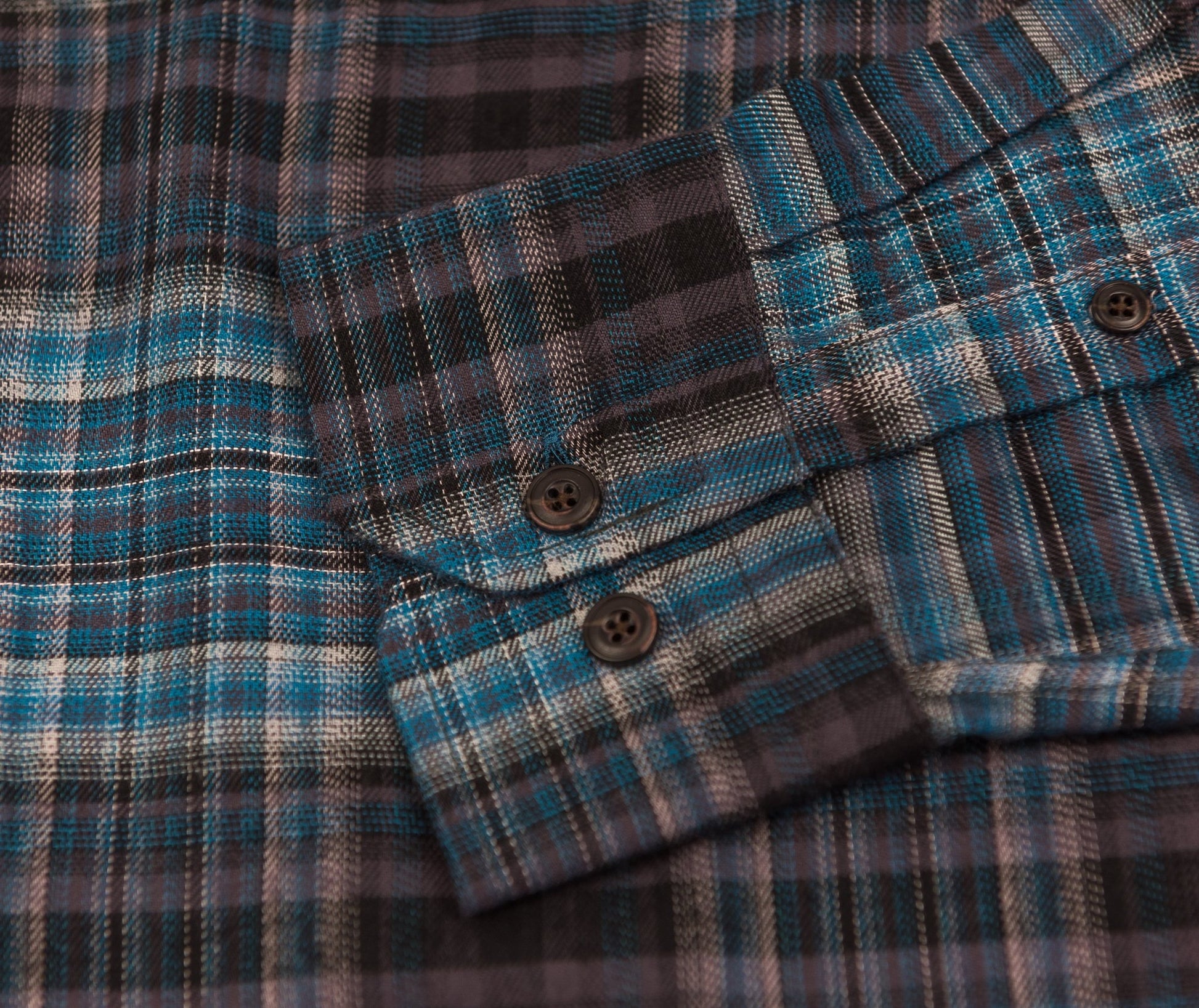 Wear Sierra Top Shelf Men's Cotton Long Sleeve Button Down Shirts in Navy Plaid - Wear Sierra
