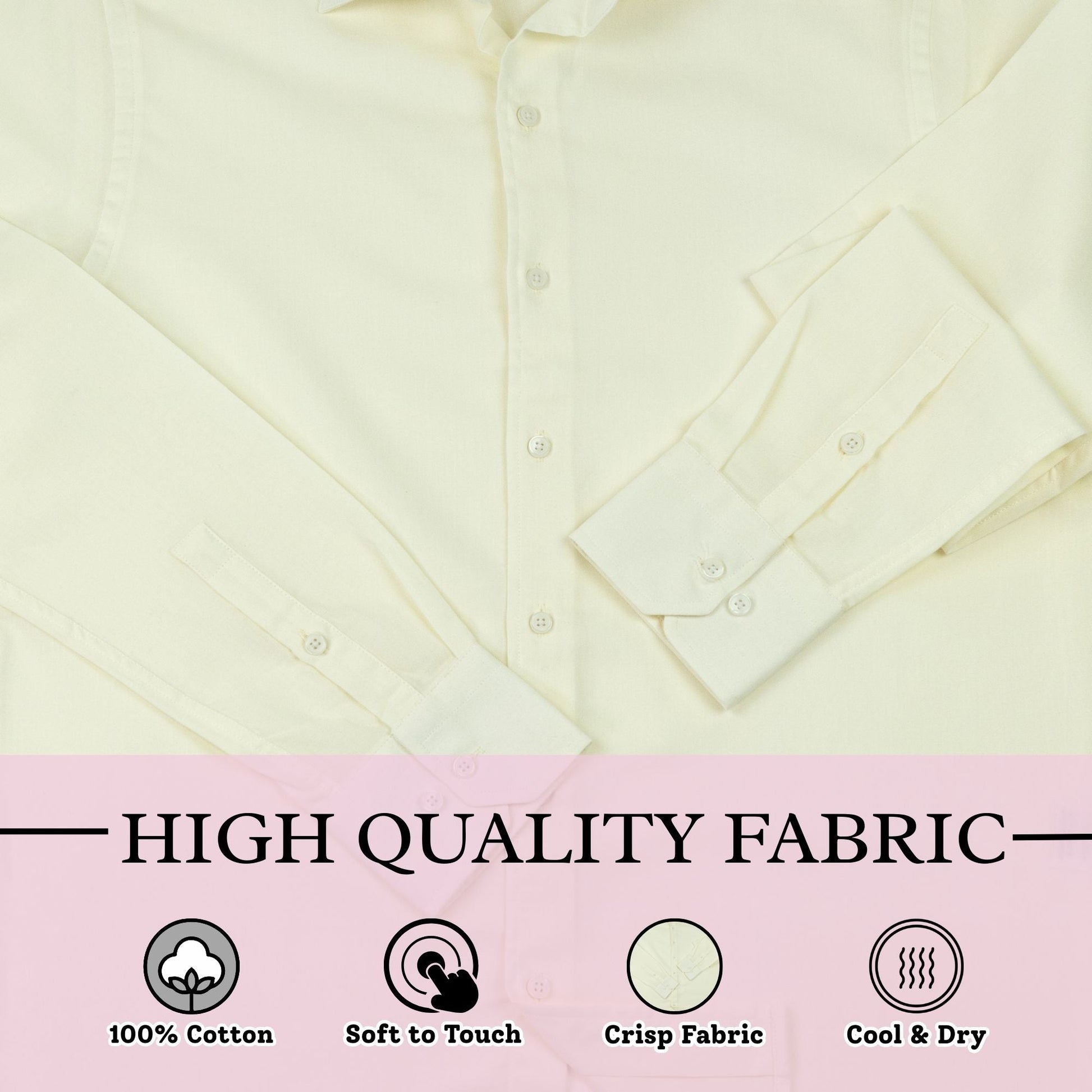 Wear Sierra Top Shelf Men's Cotton Long Sleeve Button Up Shirts in Classic Off-White - Wear Sierra