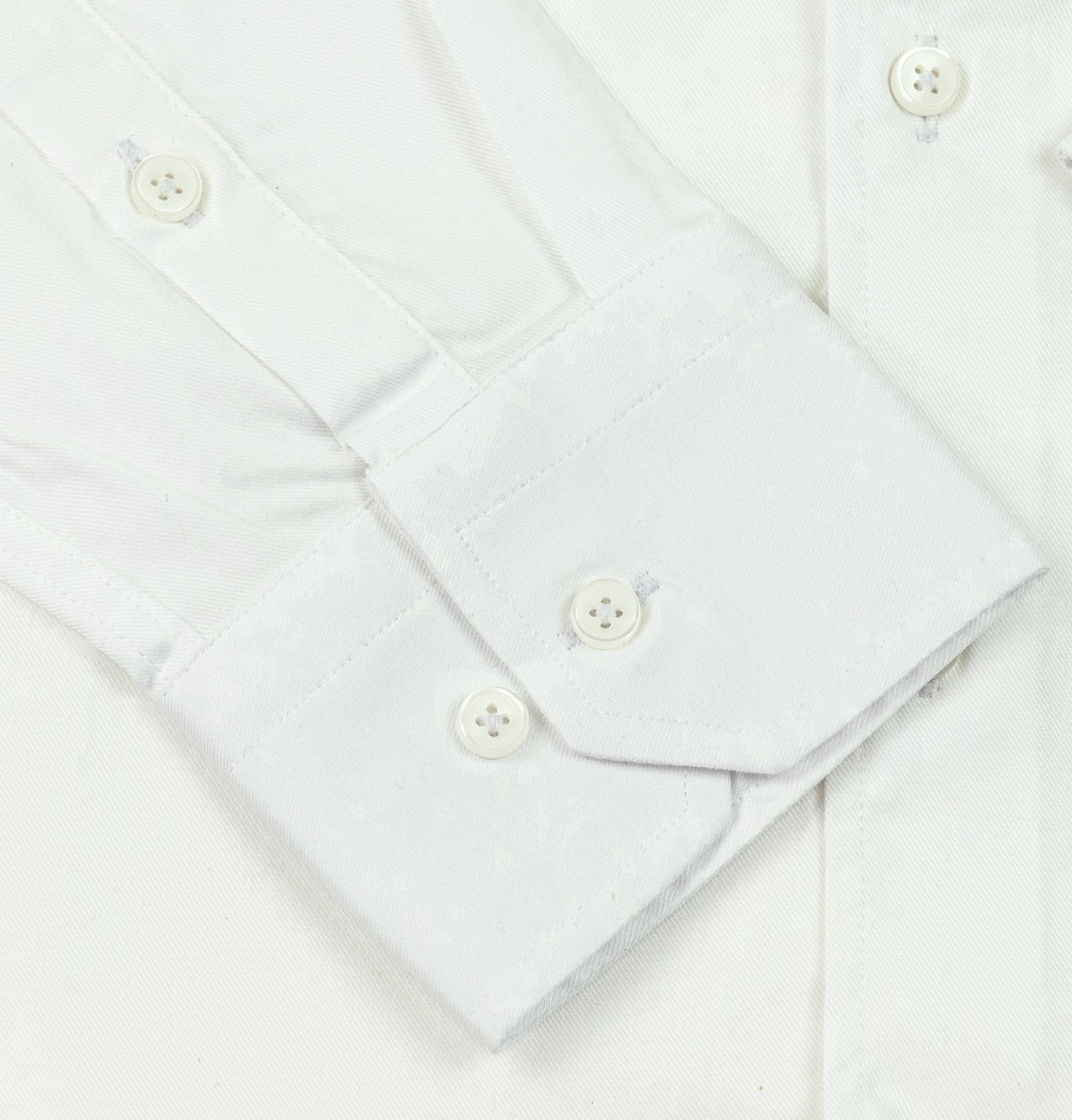 Wear Sierra Top Shelf Men's Cotton Long Sleeve Button Up Shirts in Classic White - Wear Sierra