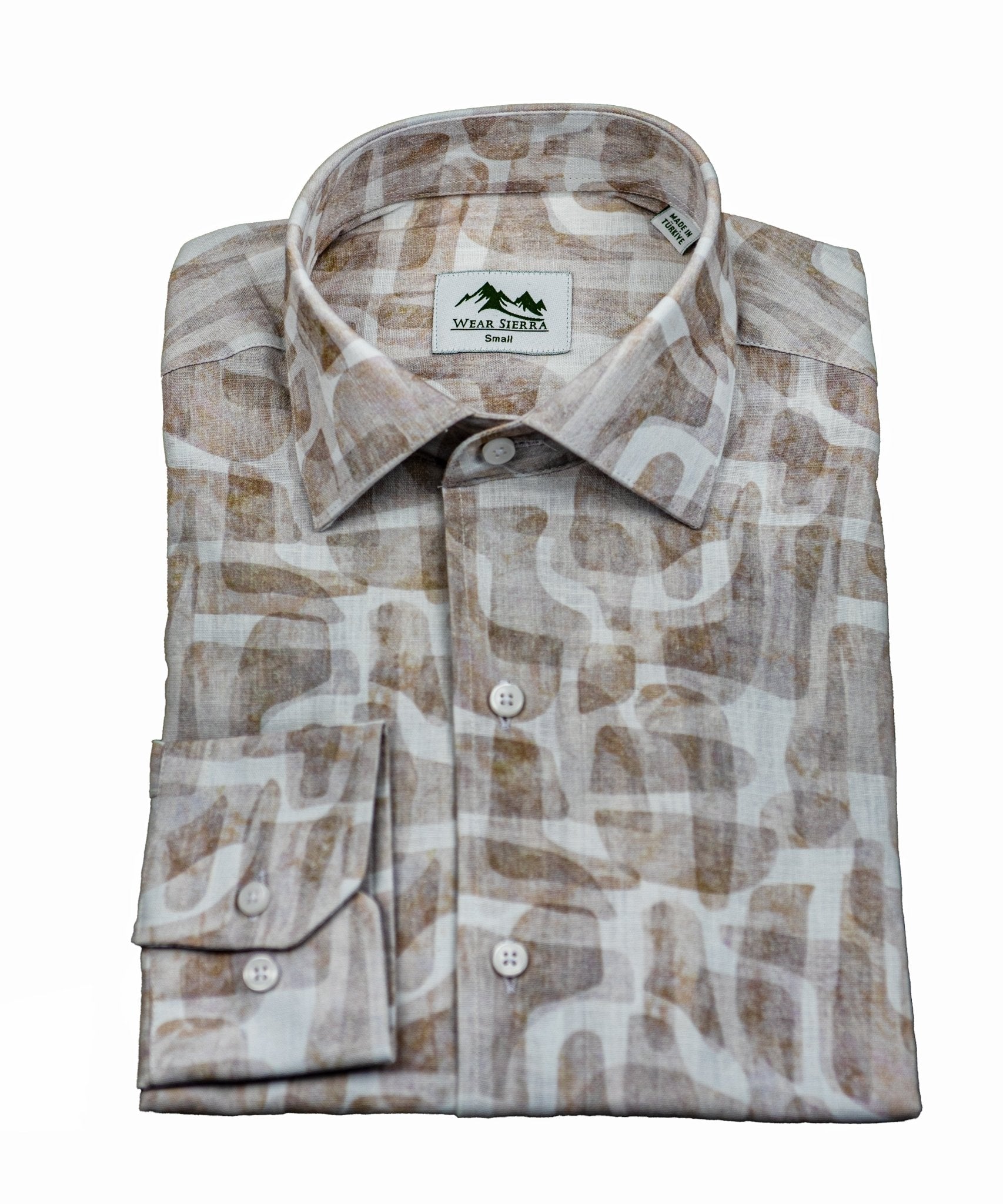 Wear Sierra Top Shelf Men's Cotton Long Sleeve Button Up Shirts in Gray - Wear Sierra