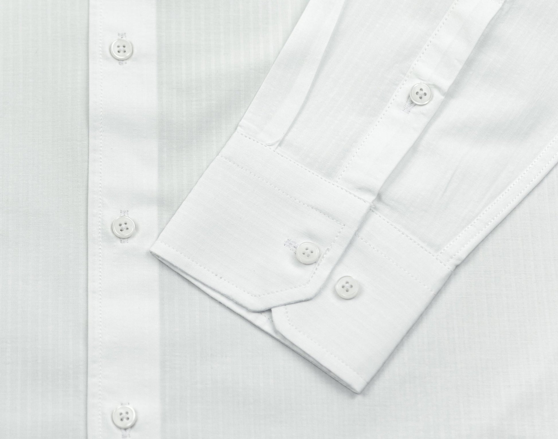 Wear Sierra Top Shelf Men's Cotton Long Sleeve Button Up Shirts in White - Wear Sierra