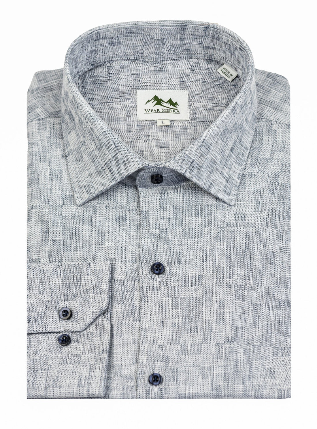 Wear Sierra Top Shelf Men's Turkish Cotton Long Sleeve Button Up Shirt, Casual Friday Shirt for Men - Wear Sierra
