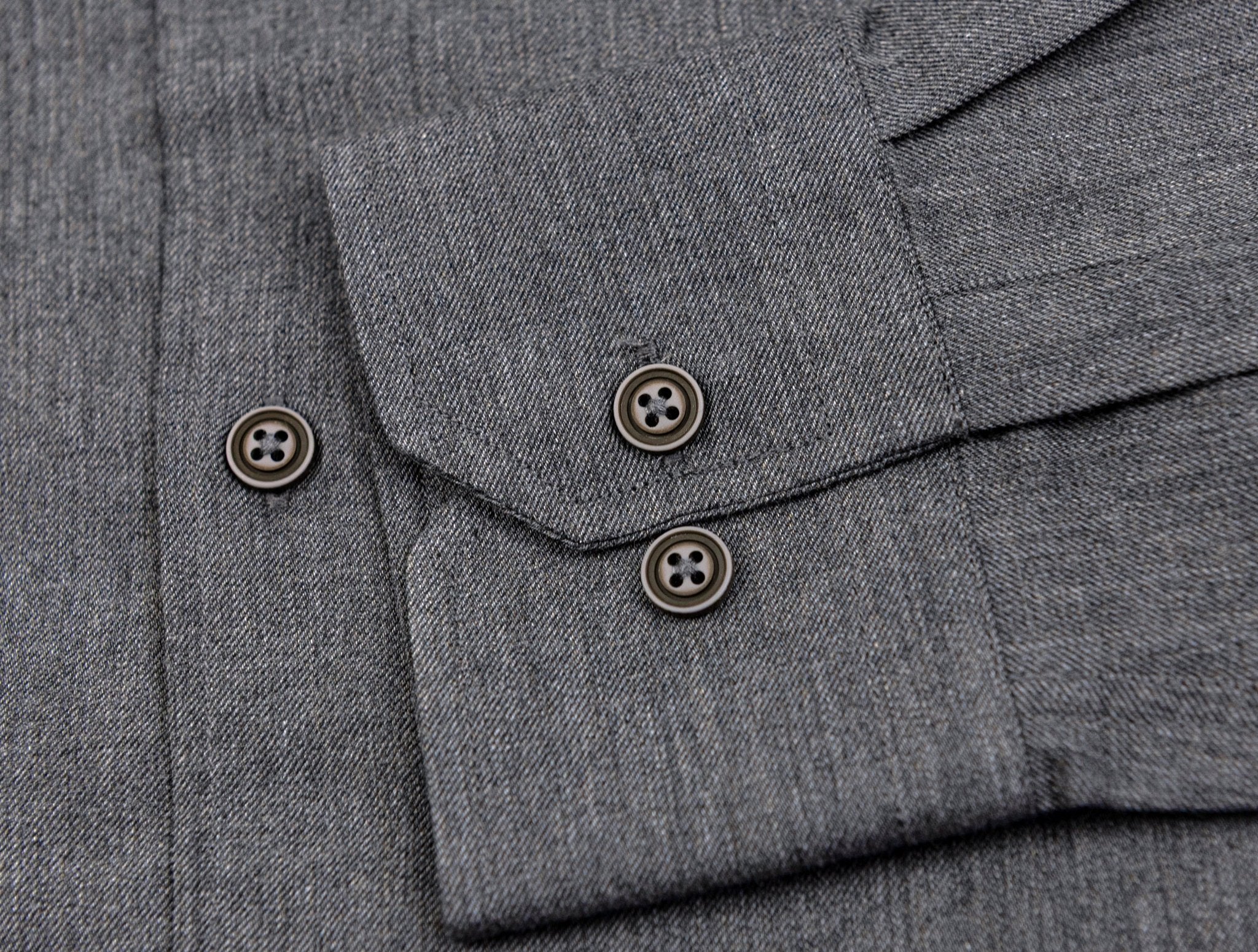 Wear Sierra Top Shelf Men's Turkish Cotton Long Sleeve Button-Up Shirt, Classic Gray - Wear Sierra
