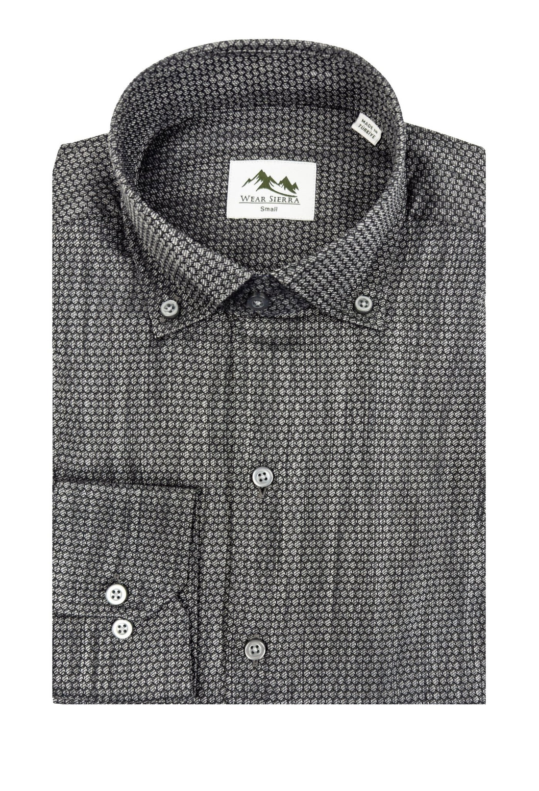 Wear Sierra Top Shelf Turkish Cotton Black Circle, Casual Friday Shirts for Men - Wear Sierra