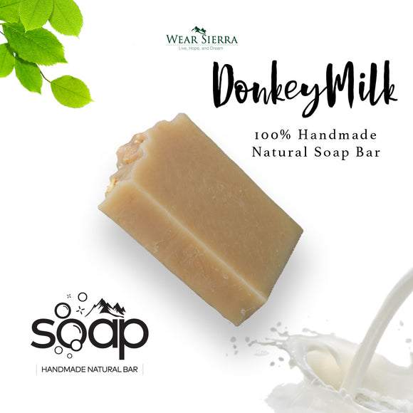 Handmade, Natural Nourishing Donkey Milk Bar Soap Pack Of 2, Beauty Bar, Gift For Her