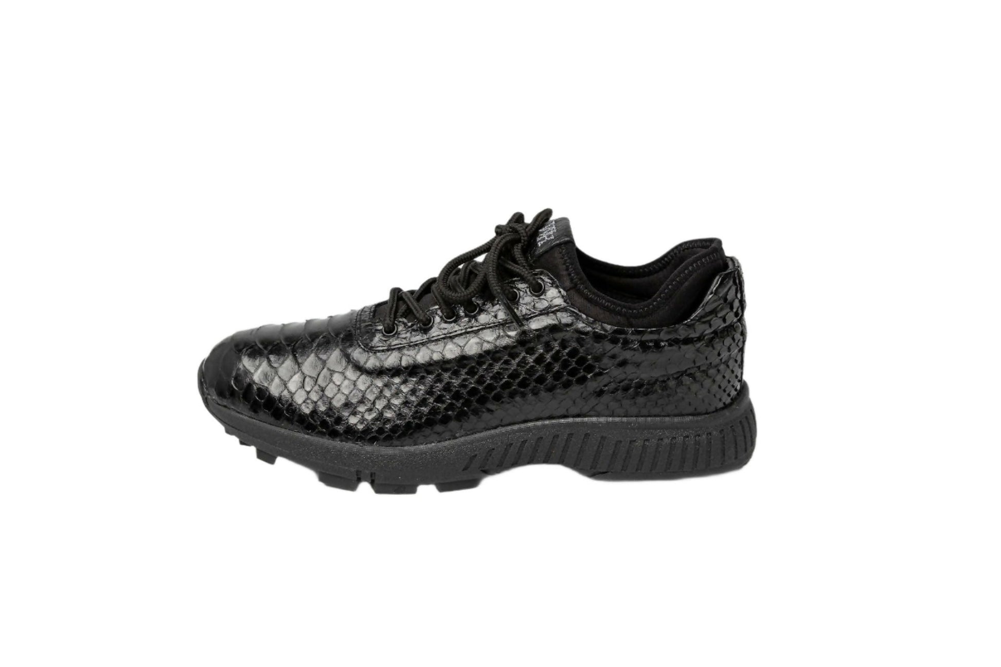 W&H Men's Viper - Python Golf Shoes in Black - Wear Sierra