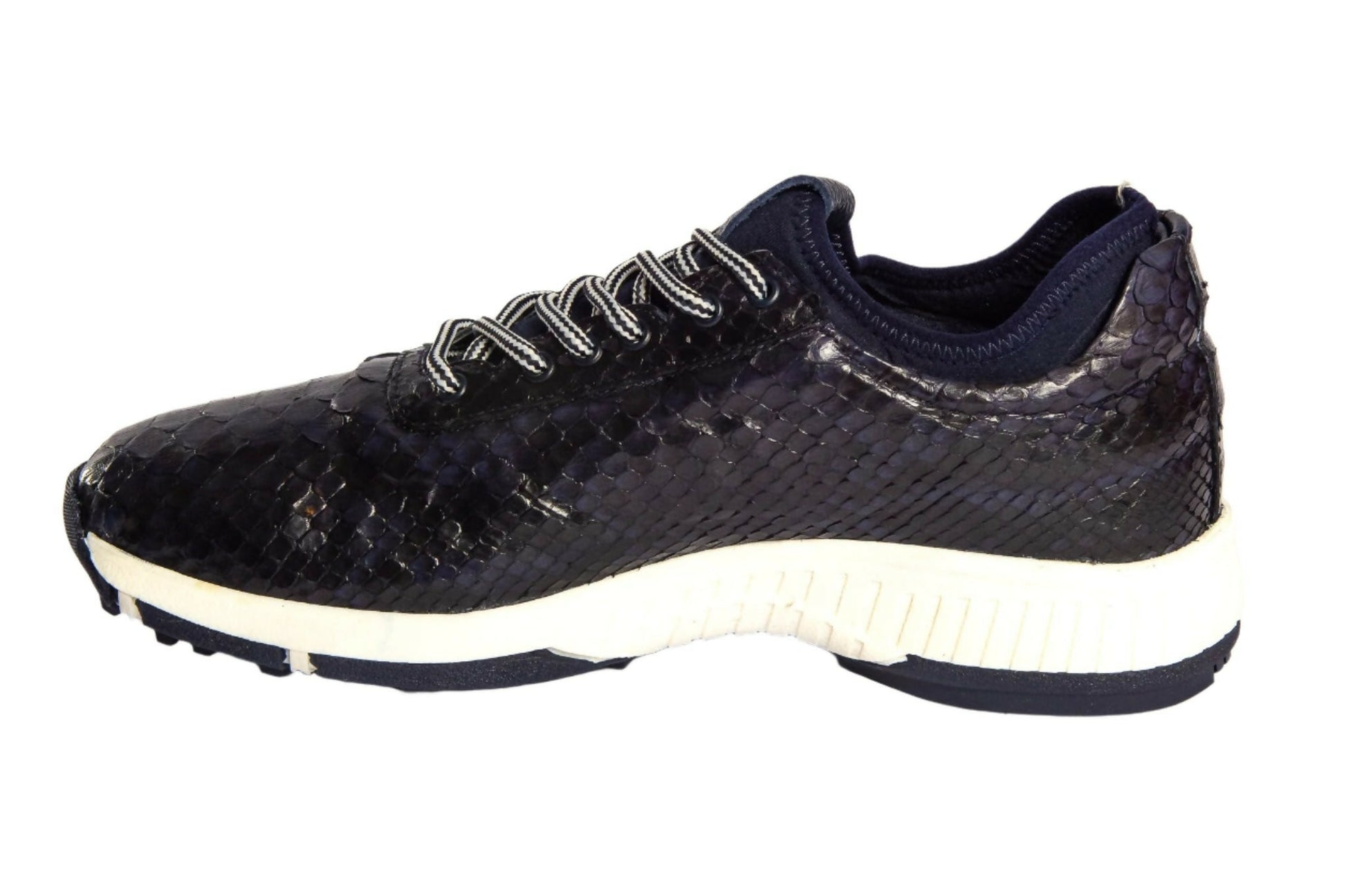 W&H Men's Viper Python Golf Shoes in Navy - Wear Sierra