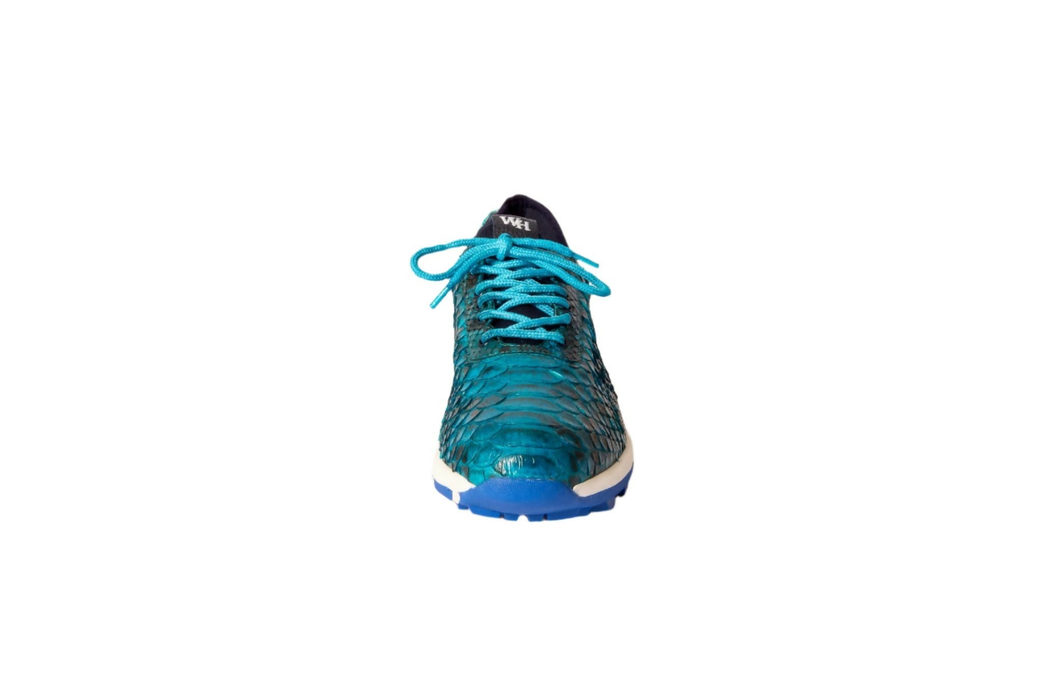 W&H Men's Viper - Python Golf Shoes in Teal - Wear Sierra