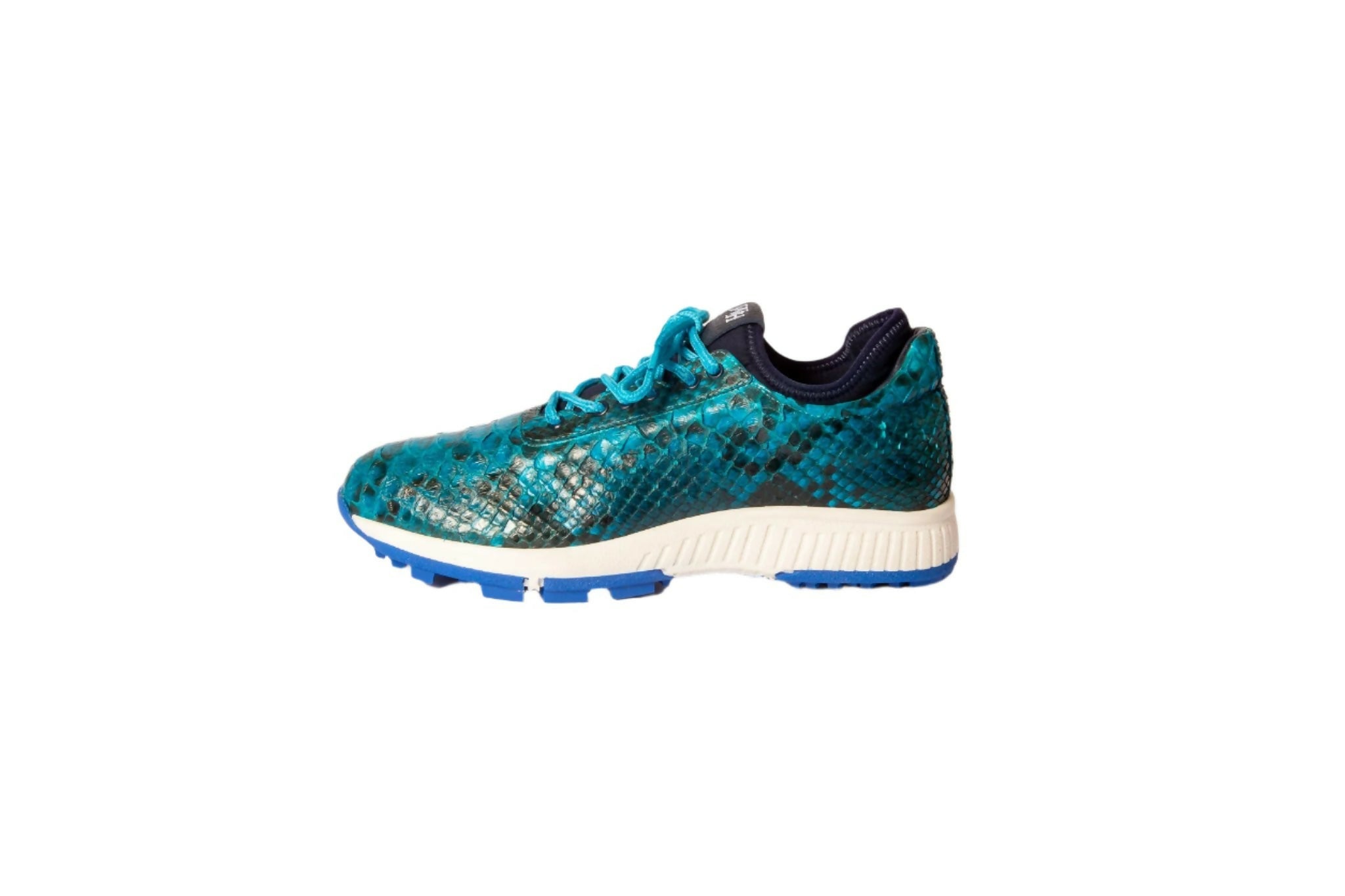 W&H Men's Viper - Python Golf Shoes in Teal - Wear Sierra