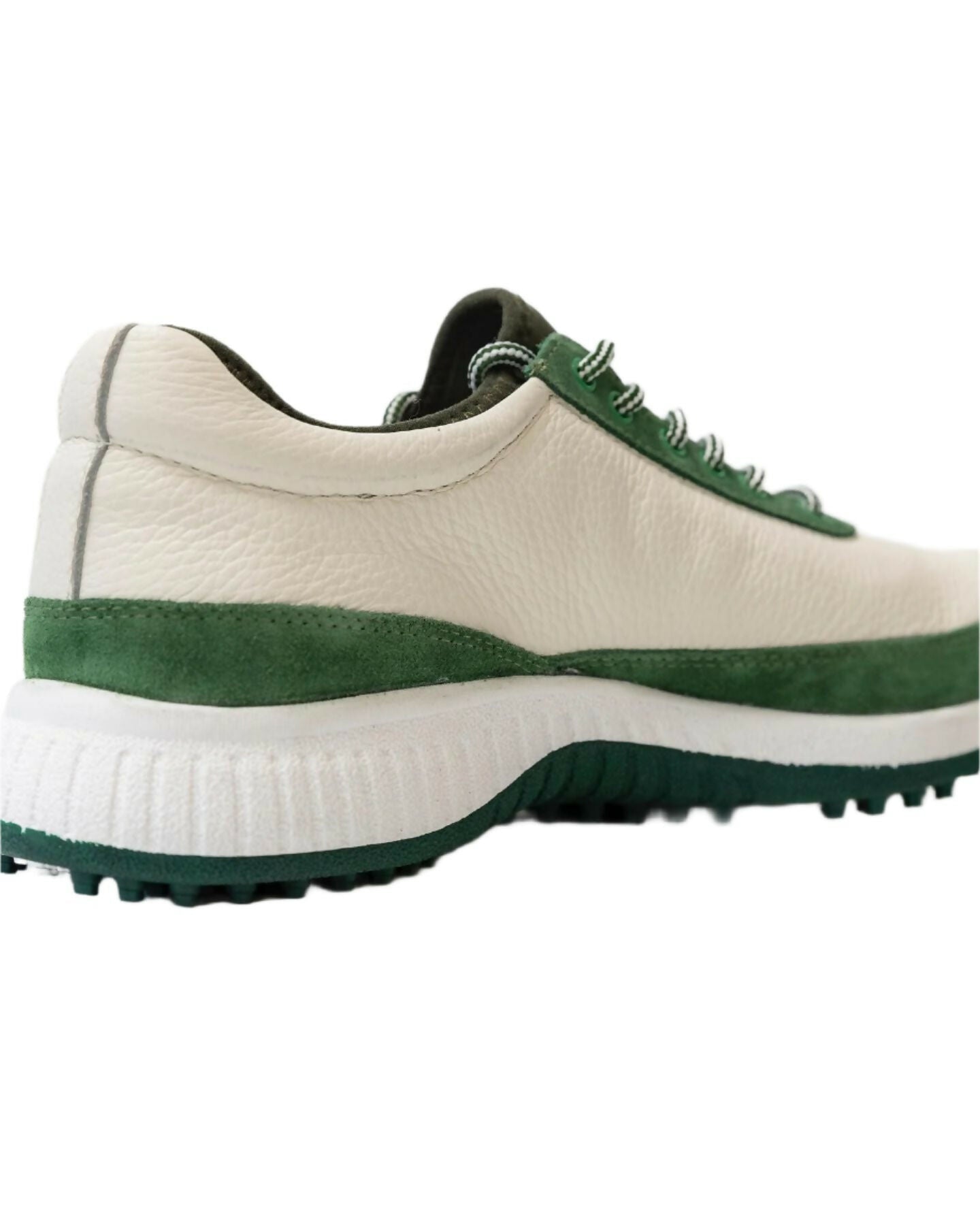 W&H Suede Green/White - Original Design Signature Golf Shoes for Men - CLEARANCE - Wear Sierra