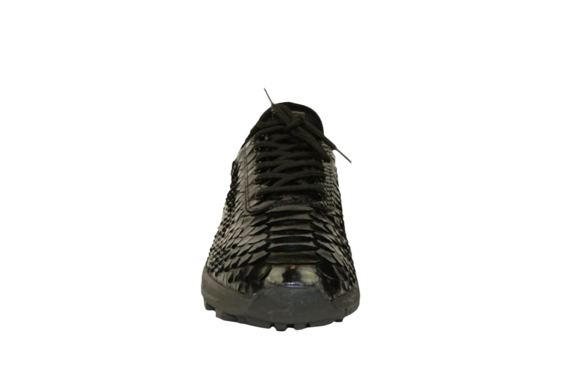 W&H Viper - Python Women's Golf Shoes in All Black - Wear Sierra