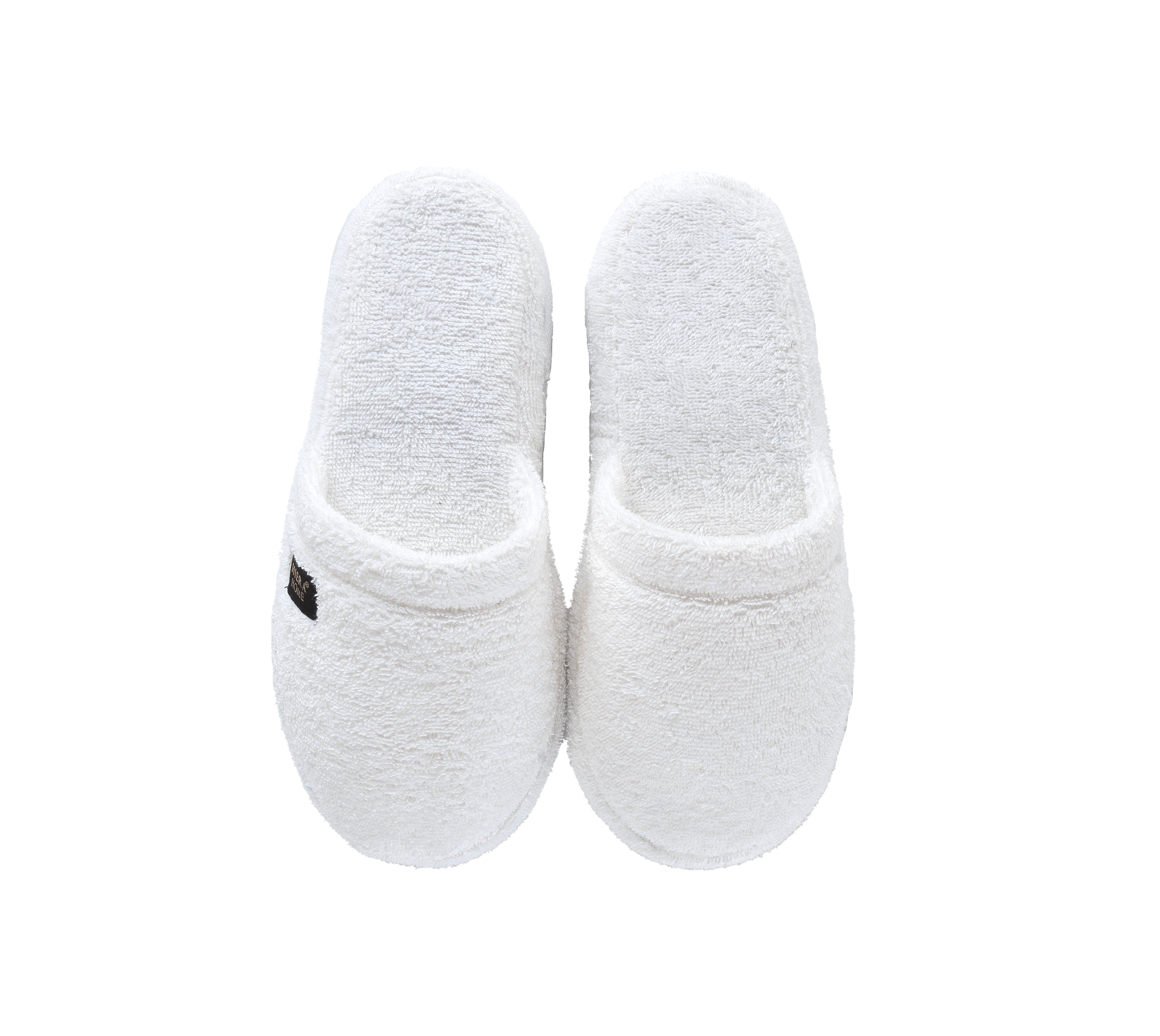Luxury Non-Slip House Slippers in Turkish Cotton, Hotel Style Ultra Soft, Spa-Level Closed Toe Bath Slippers for Men & Women