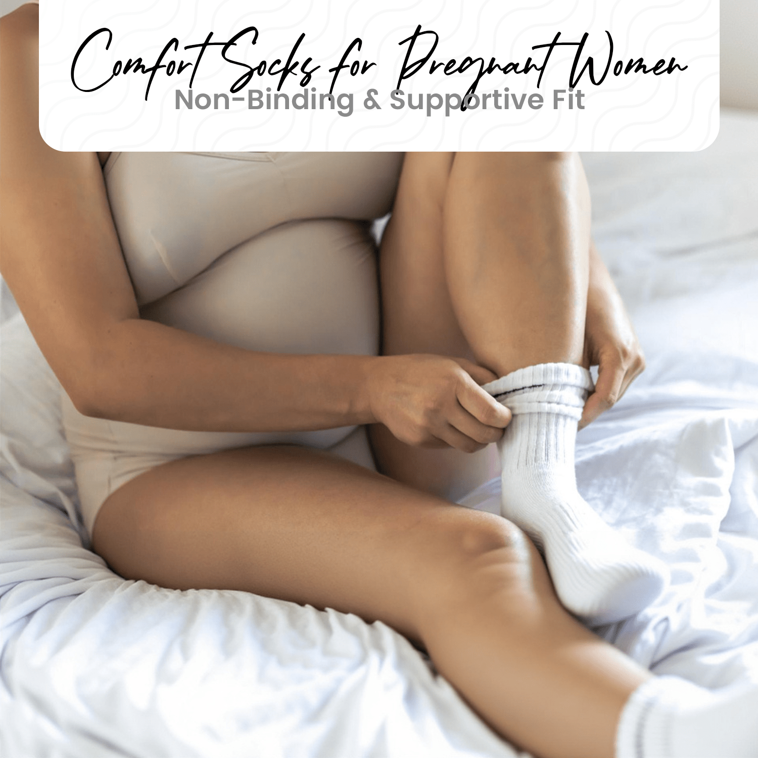 Women's 100% Combed Cotton Ankle Turn Cuff 3 Pair Pack - Loose Fitting Socks, Perfect for Diabetics and Edema - Wear Sierra