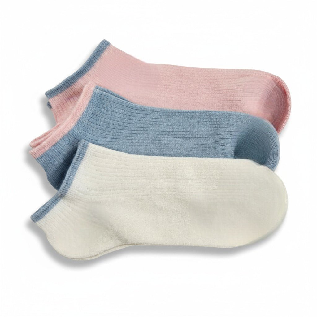 Women's Ankle Socks - Lightweight, Soft & Comfortable Great Warm Weather Socks in Spring Colors - Wear Sierra