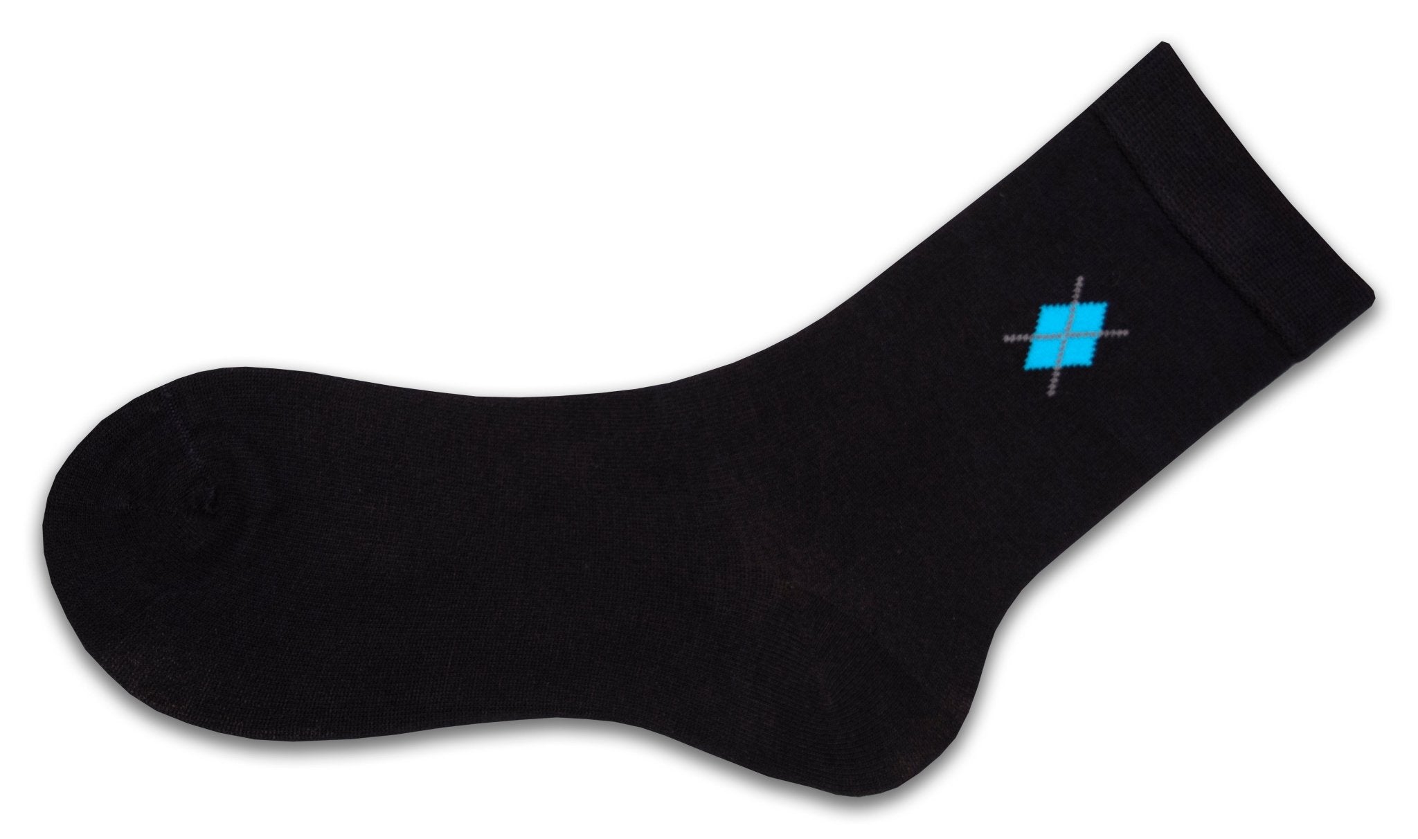 Women's Argyle Pattern Rayon Crew Super Soft Socks - Wear Sierra