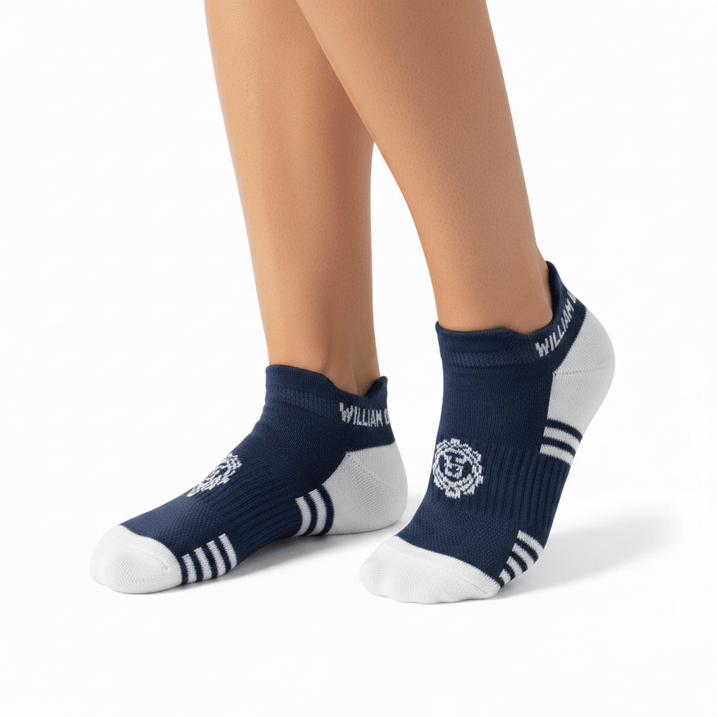 Women's Athletic Performance Ankle Socks with Mild Compression for Sports & Outdoor Activities - Wear Sierra
