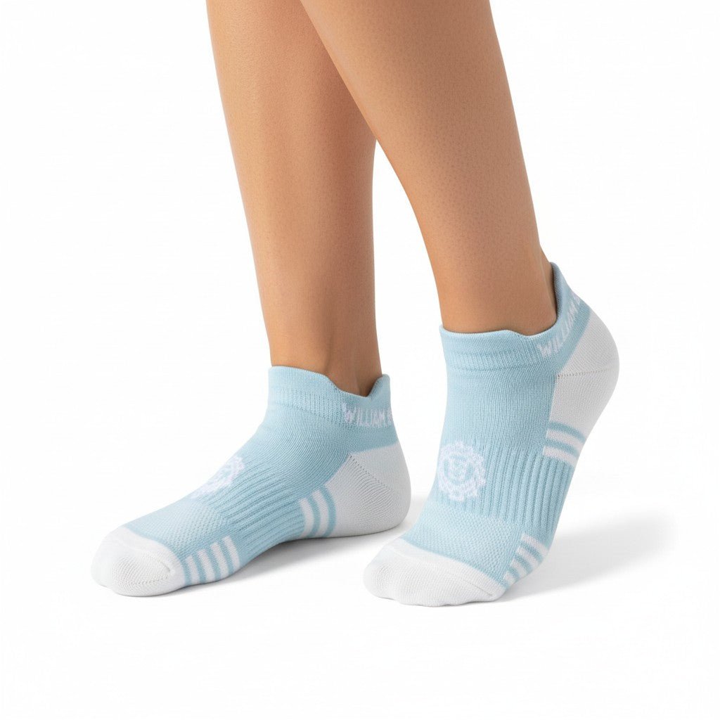 Women's Athletic Performance Ankle Socks with Mild Compression for Sports & Outdoor Activities - Wear Sierra
