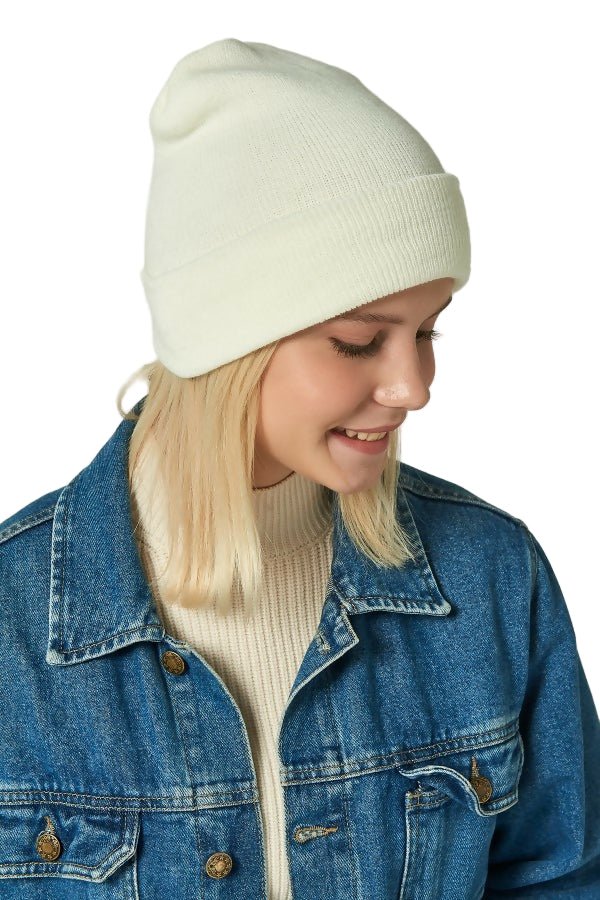 Women's Basic Winter Beanie For Her - Wear Sierra