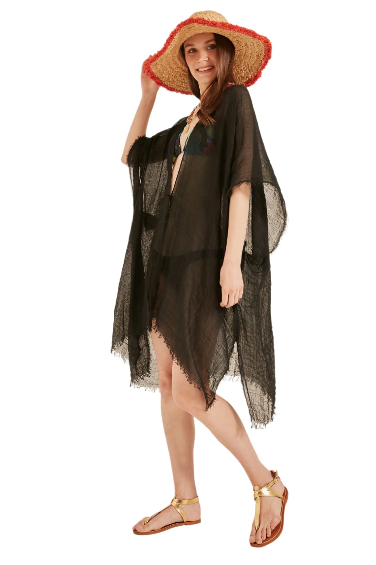 Women's Colorful and Stylish Beach Cover Up, Perfect Summer Wear at the Pool - Wear Sierra