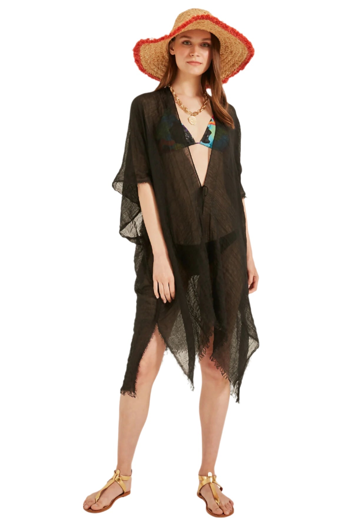 Women's Colorful and Stylish Beach Cover Up, Perfect Summer Wear at the Pool - Wear Sierra