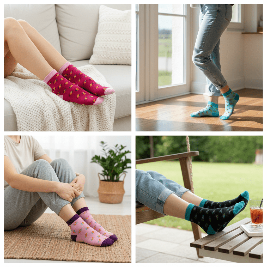 Women's Colorful Cotton Ankle Socks, Great for Everyday Wear! - Wear Sierra
