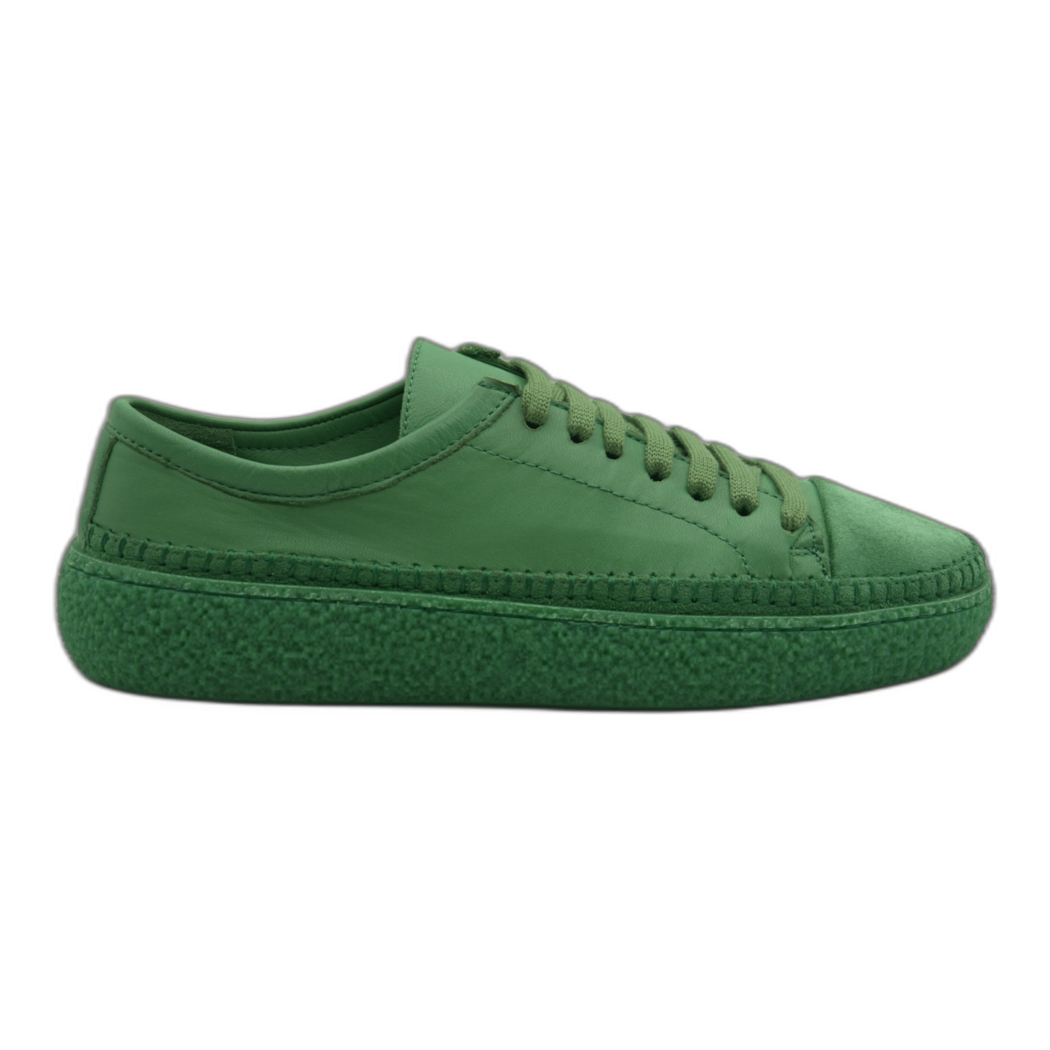 Women's Colorful Leather Sneakers - Great for the Office, Casual Days (Aimee Style) - Wear Sierra
