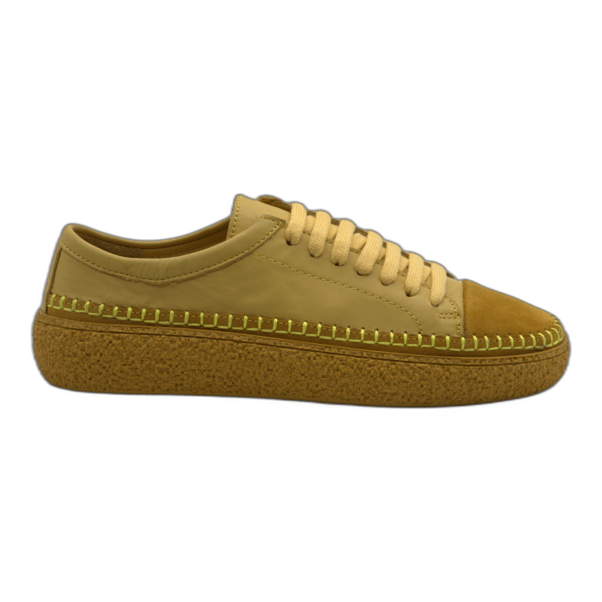 Women's Colorful Leather Sneakers - Great for the Office, Casual Days (Aimee Style) - Wear Sierra