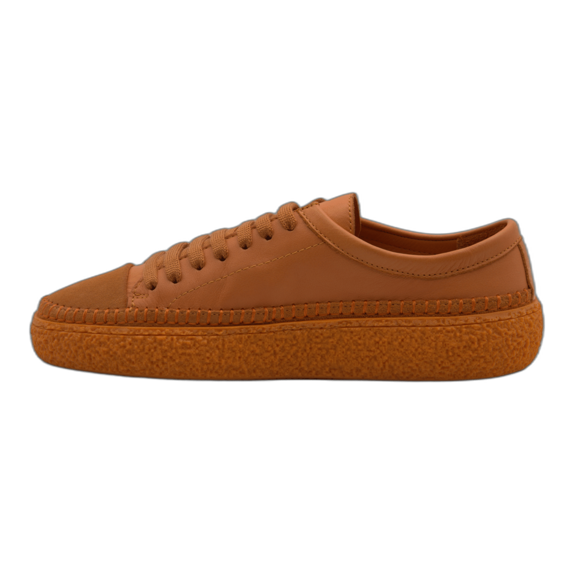 Women's Colorful Leather Sneakers - Great for the Office, Casual Days (Aimee Style) - Wear Sierra