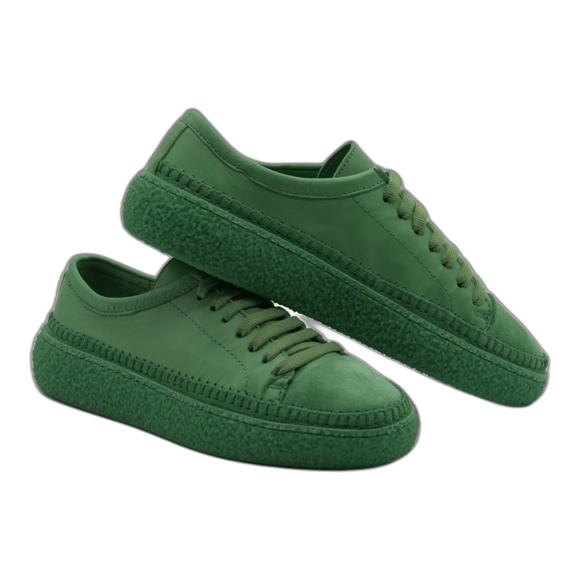 Women's Colorful Leather Sneakers - Great for the Office, Casual Days (Aimee Style) - Wear Sierra
