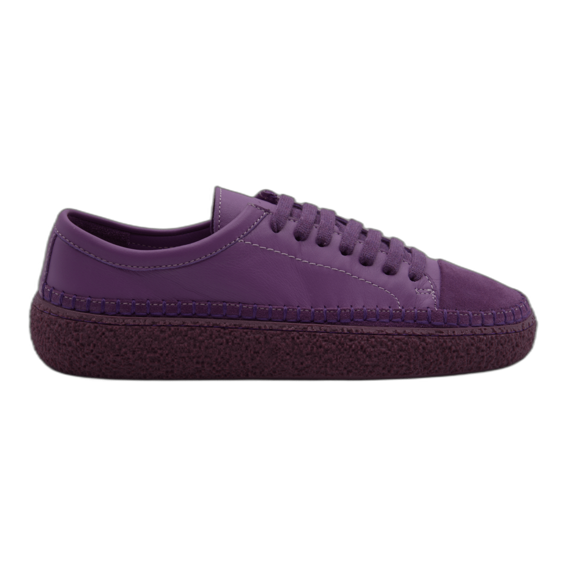 Women's Colorful Leather Sneakers - Great for the Office, Casual Days (Aimee Style) - Wear Sierra