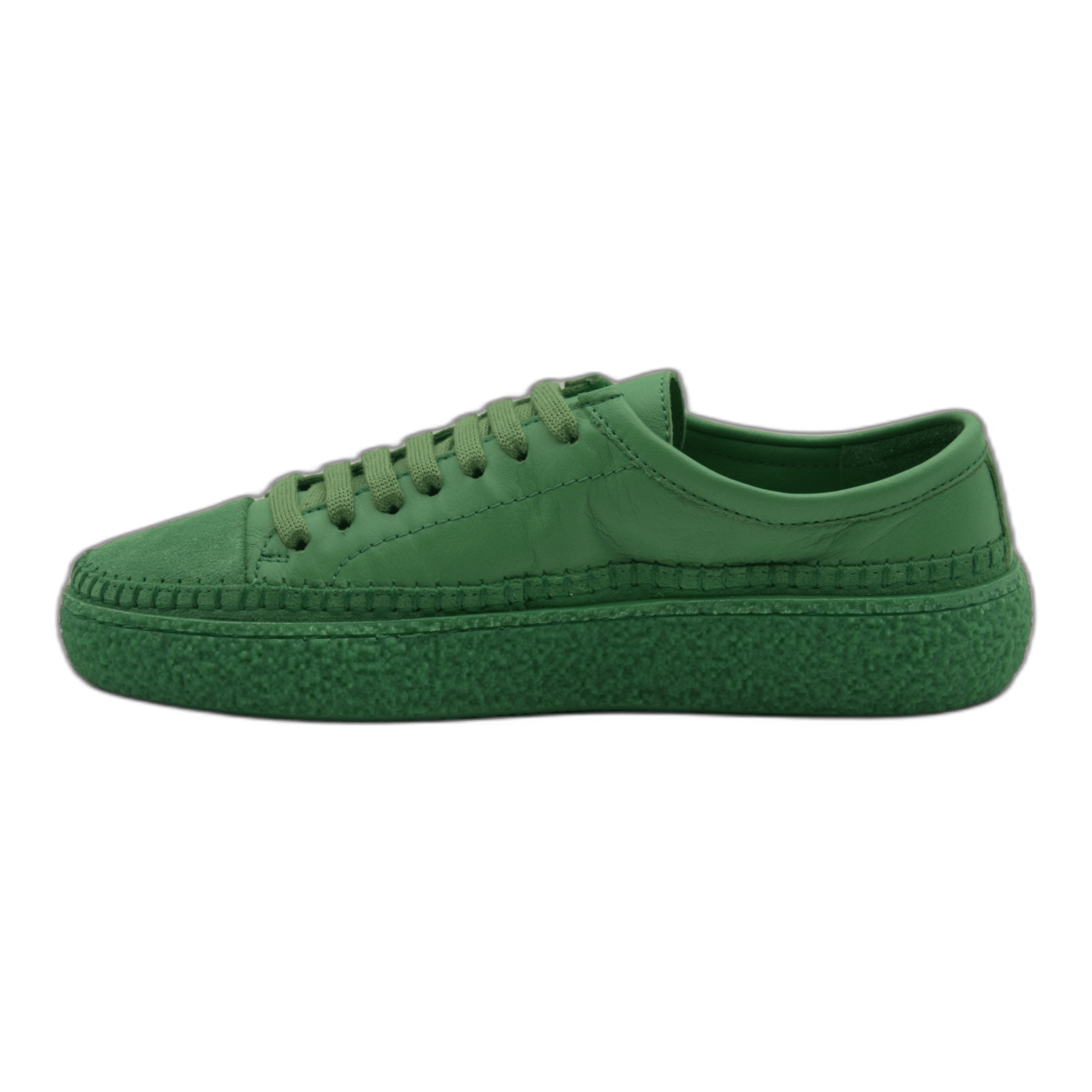 Women's Colorful Leather Sneakers - Great for the Office, Casual Days (Aimee Style) - Wear Sierra
